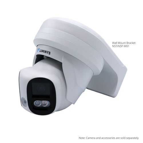 Luminys N5P-8DA2 2 x 4MP Network LumiDeterrent Stitched Turret Camera (2.8 mm)