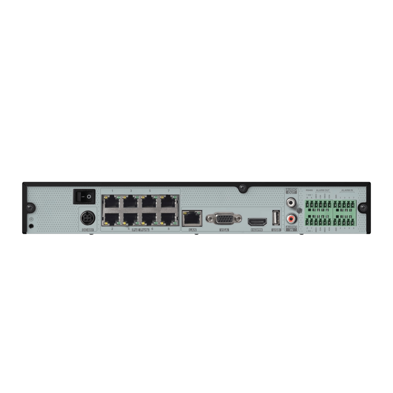 Speco Technologies N8NRE14TB 8 Channel Facial Recognition Recorder with Smart Analytics- 14TB