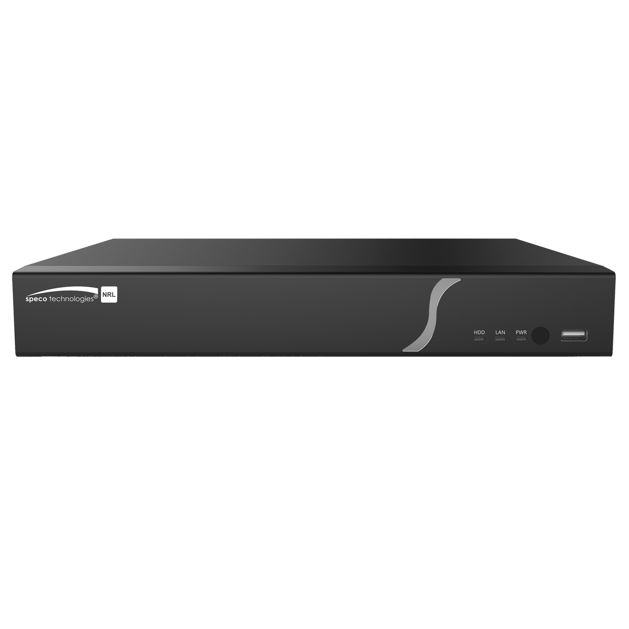 Speco Technologies N4NRL4TB 4 Channel 4K H.265 NVR with PoE and 1 SATA- 4TB