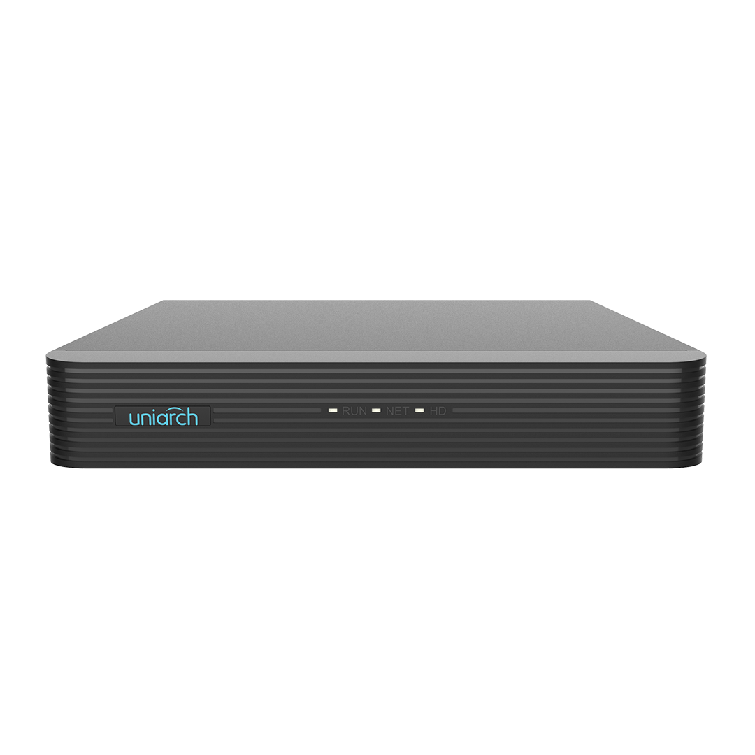Uniview NVR-104E2-P4 Uniarch 4 Channel NVR with POE, 4K up to 8MP, HDMI & VGA