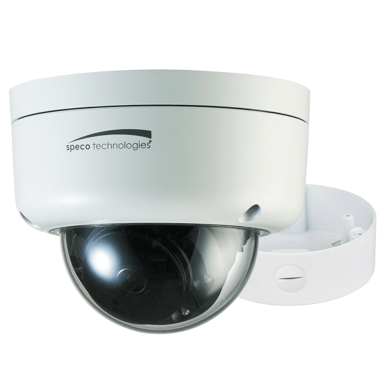 Speco Technologies SPE-O3FD8M 3MP FIT Vandal Dome IP Camera, 2.9-12mm motorized lens, White, TAA
