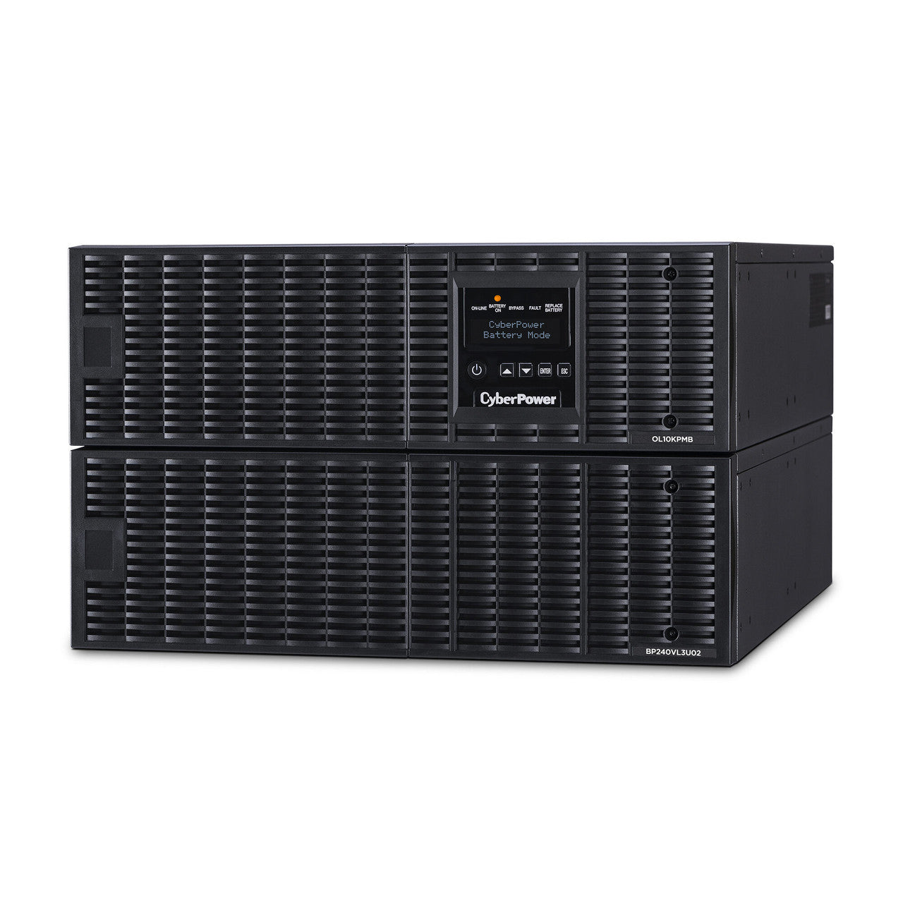 CyberPower OL10KRTMB 10KVA/10KW, online double-conversion UPS, PF=1, 6U rack/tower convertible