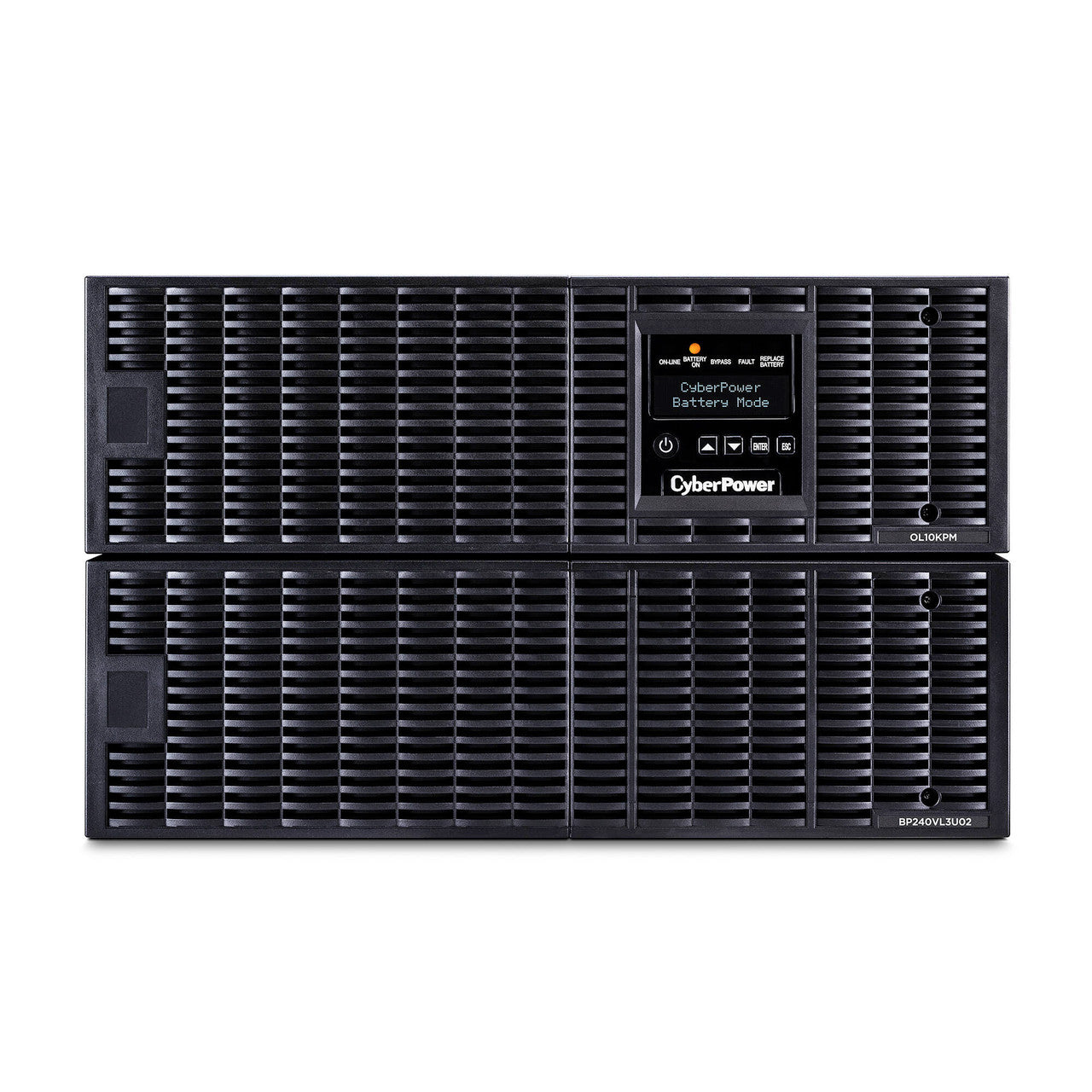 CyberPower OL10KRT 10KVA/10KW, online double-conversion UPS, Sine wave output, 6U rack/tower convertible