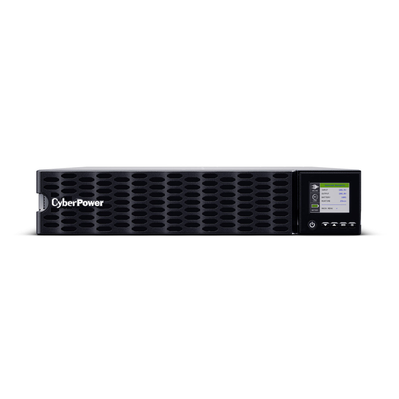 CyberPower OL6KRTHD 6KVA/6KW, High Density, Online Double-Conversion, PF=1, 2U rack/tower