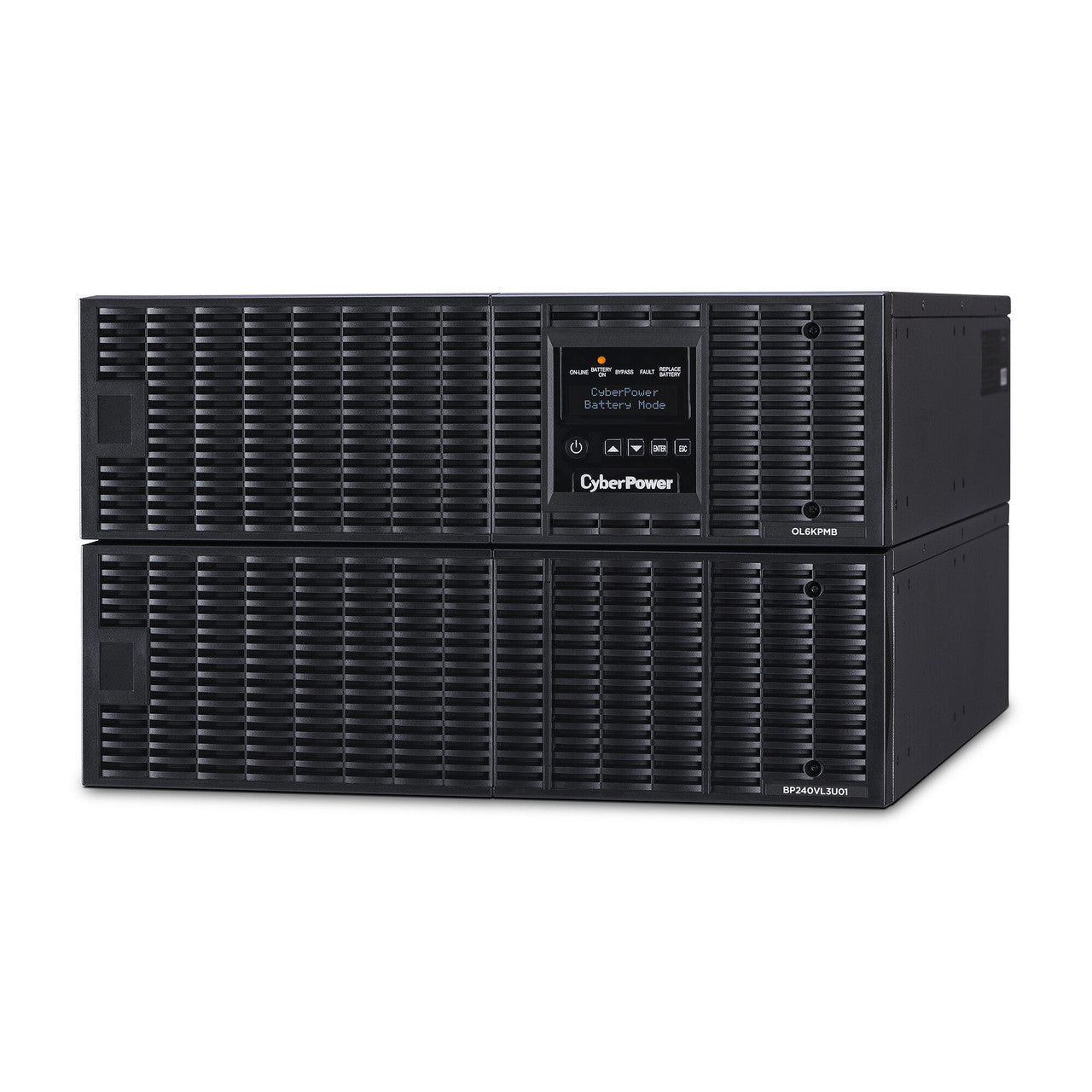 CyberPower OL6KRTMB 6KVA/6KW, online double-conversion UPS, PF=1, 6U rack/tower convertible