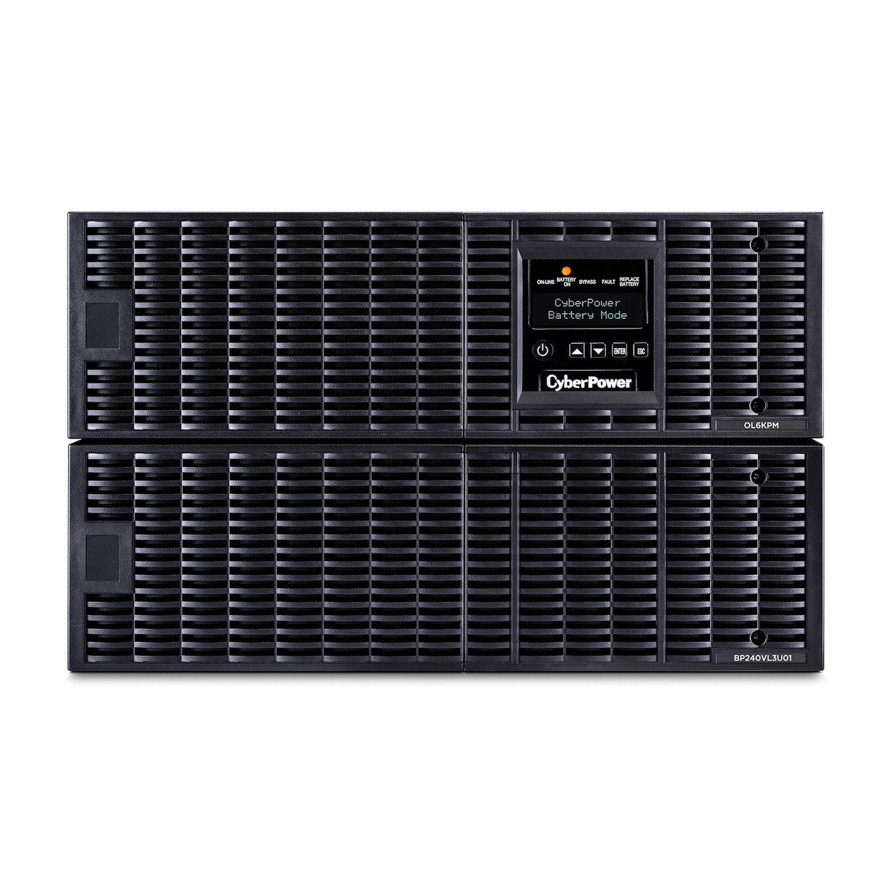 CyberPower OL6KRT 6KVA/5.4KW, online double-conversion UPS, Sine wave output, 6U rack/tower convertible