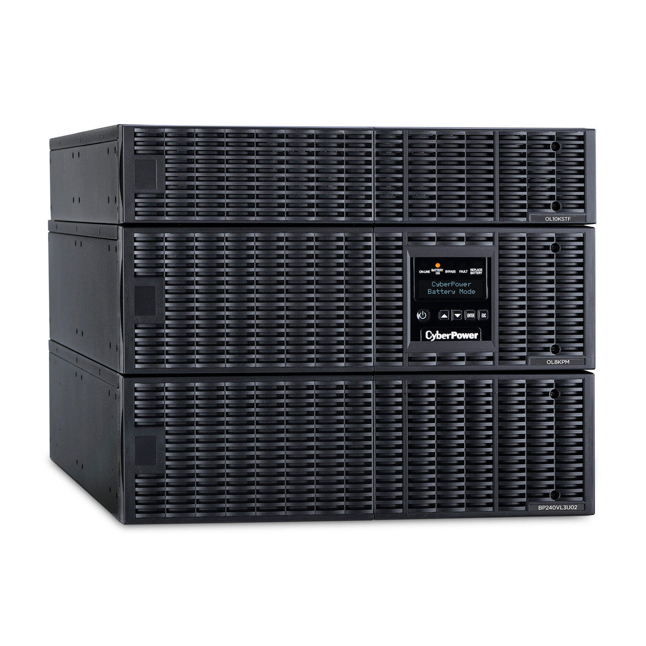 CyberPower OL8KRTF 8KVA/8KW, online double-conversion UPS, 10KW step-down transformer included