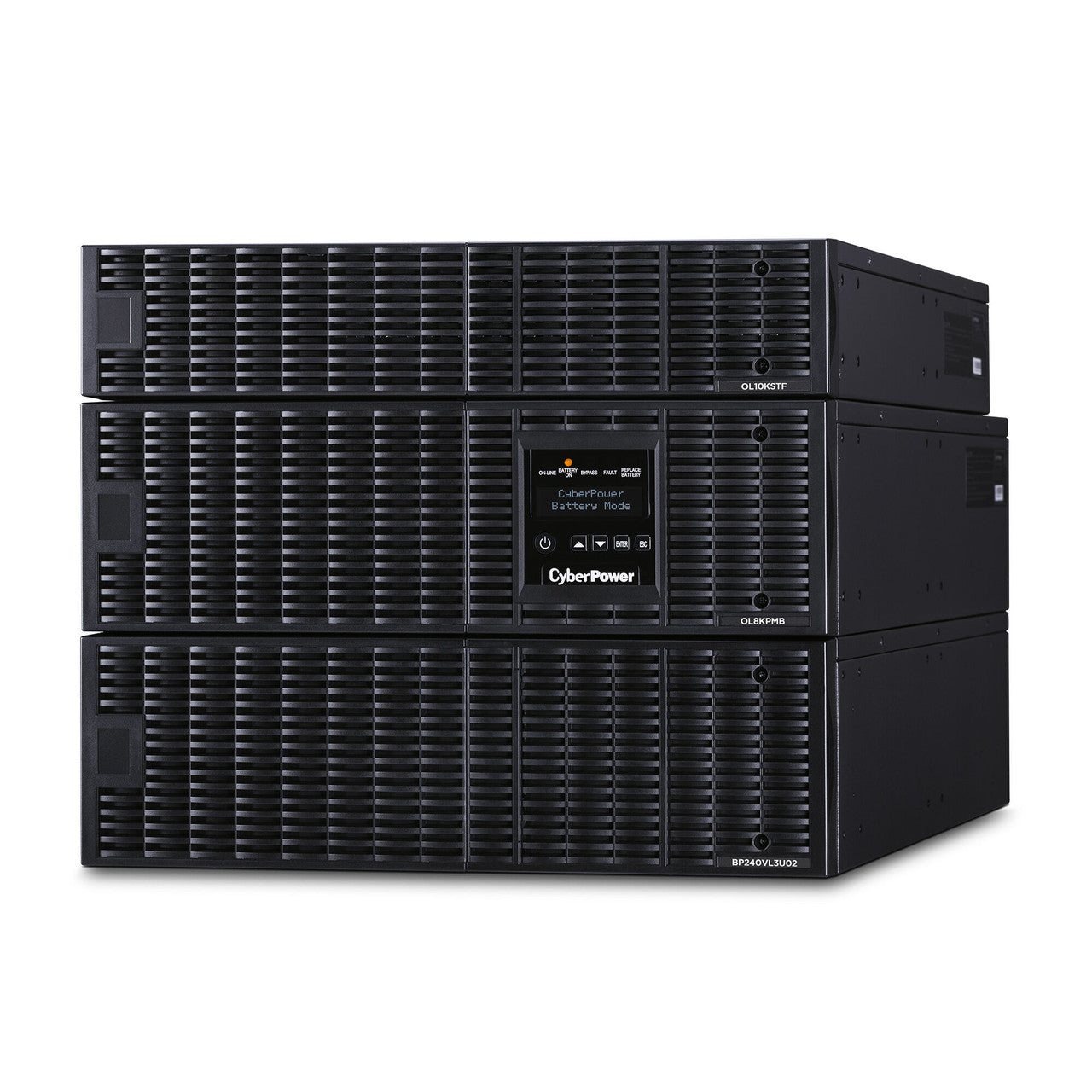 CyberPower OL8KRTMBTF 8KVA/8KW, online double-conversion UPS, PF=1, 8U rack/tower convertible