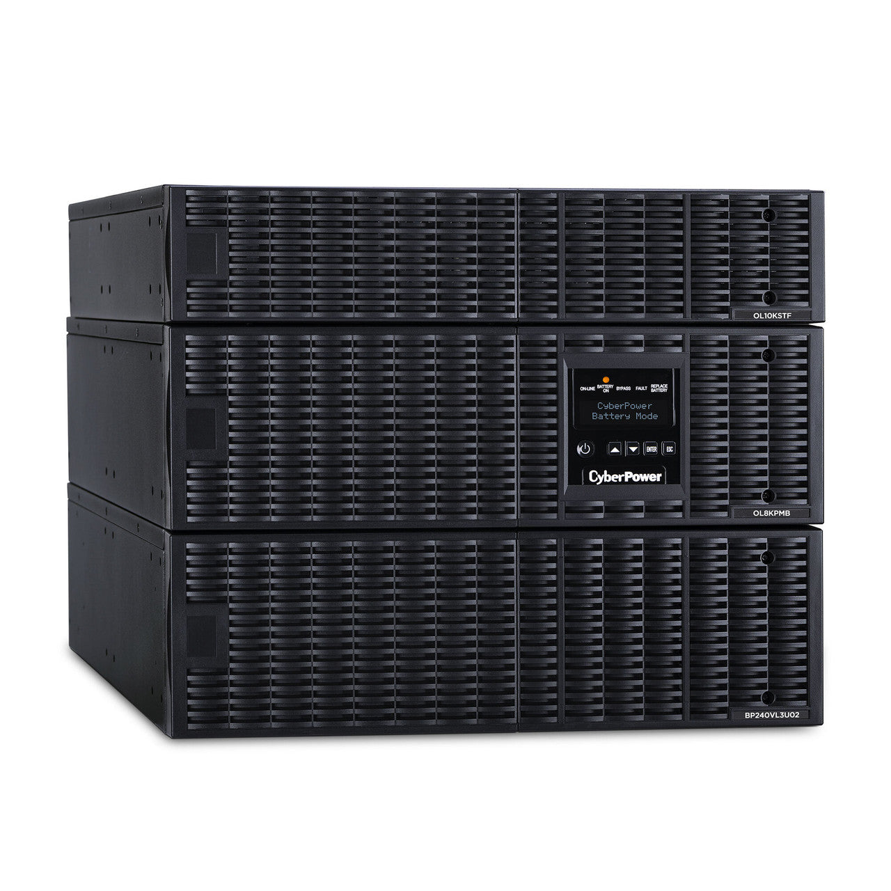 CyberPower OL8KRTMBTF 8KVA/8KW, online double-conversion UPS, PF=1, 8U rack/tower convertible