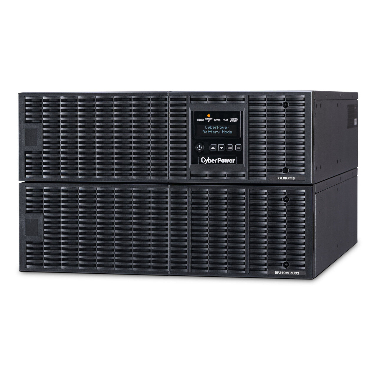 CyberPower OL8KRTMB 8KVA/8KW, online double-conversion UPS, PF=1, 6U rack/tower convertible