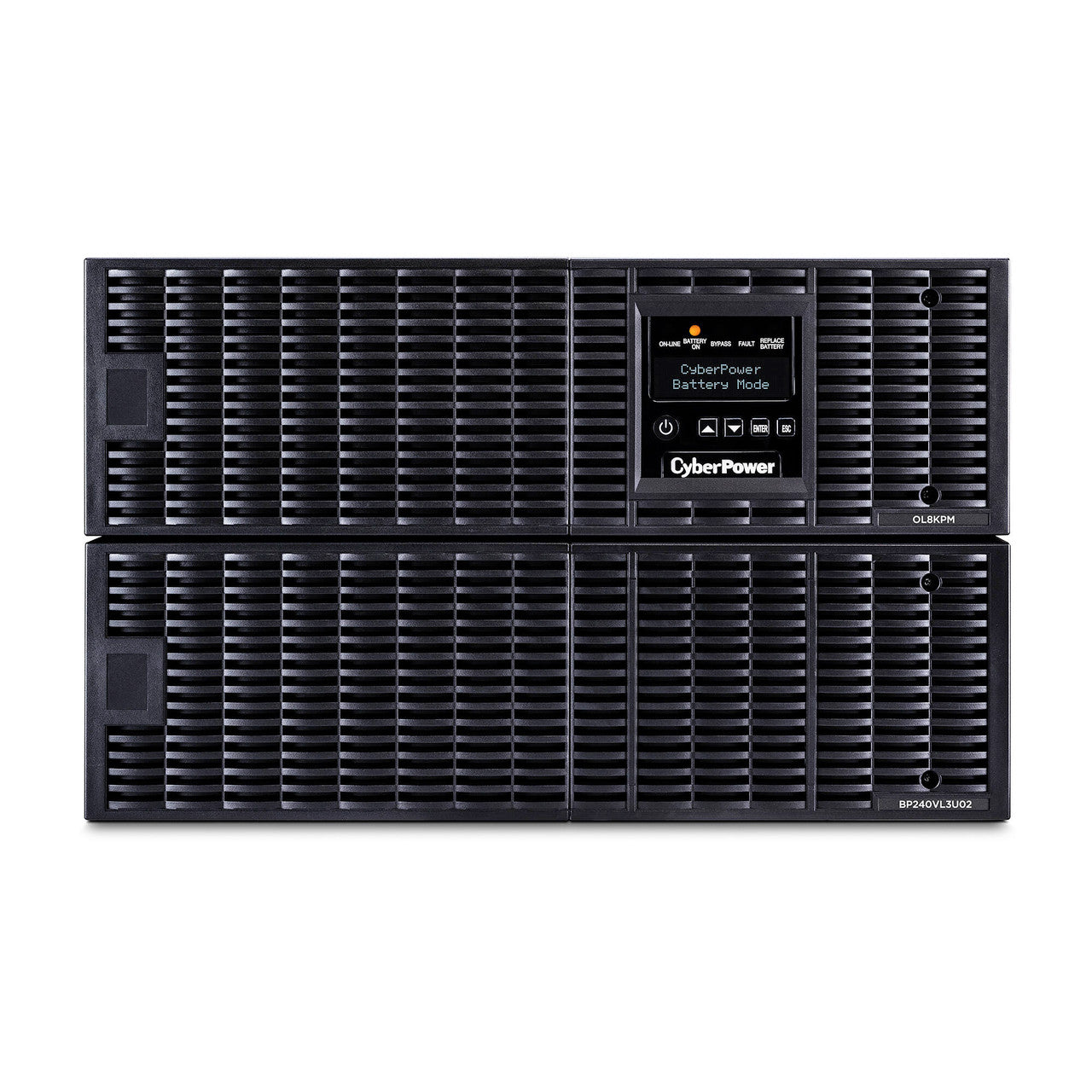 CyberPower OL8KRT 8KVA/8KW, online double-conversion UPS, Sine wave output, 6U rack/tower convertible