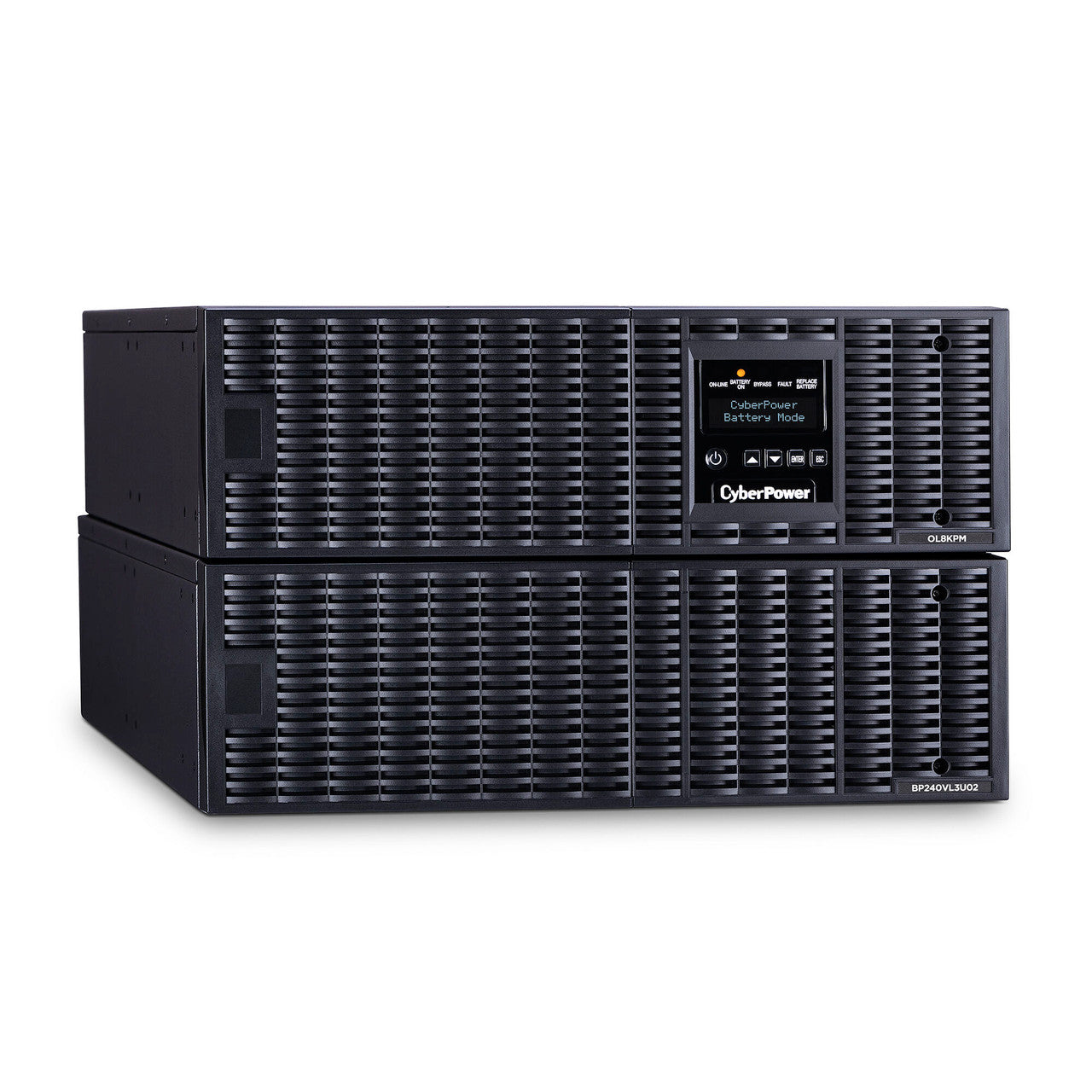 CyberPower OL8KRT 8KVA/8KW, online double-conversion UPS, Sine wave output, 6U rack/tower convertible