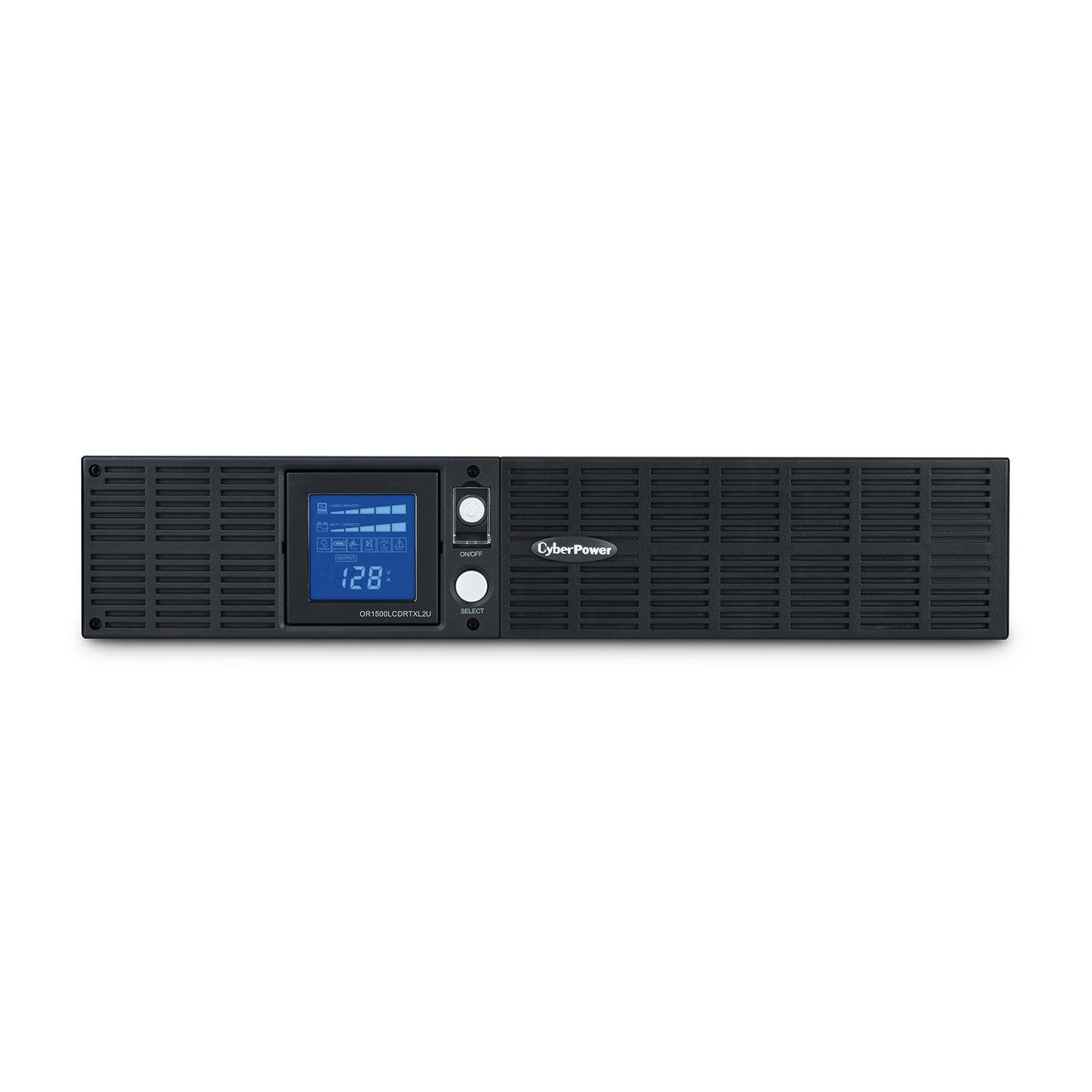 CyberPower OR1500LCDRTXL2U 1500VA/1125W, Simulated Sine Wave, 2U, NEMA 5-15P, 10 ft cord