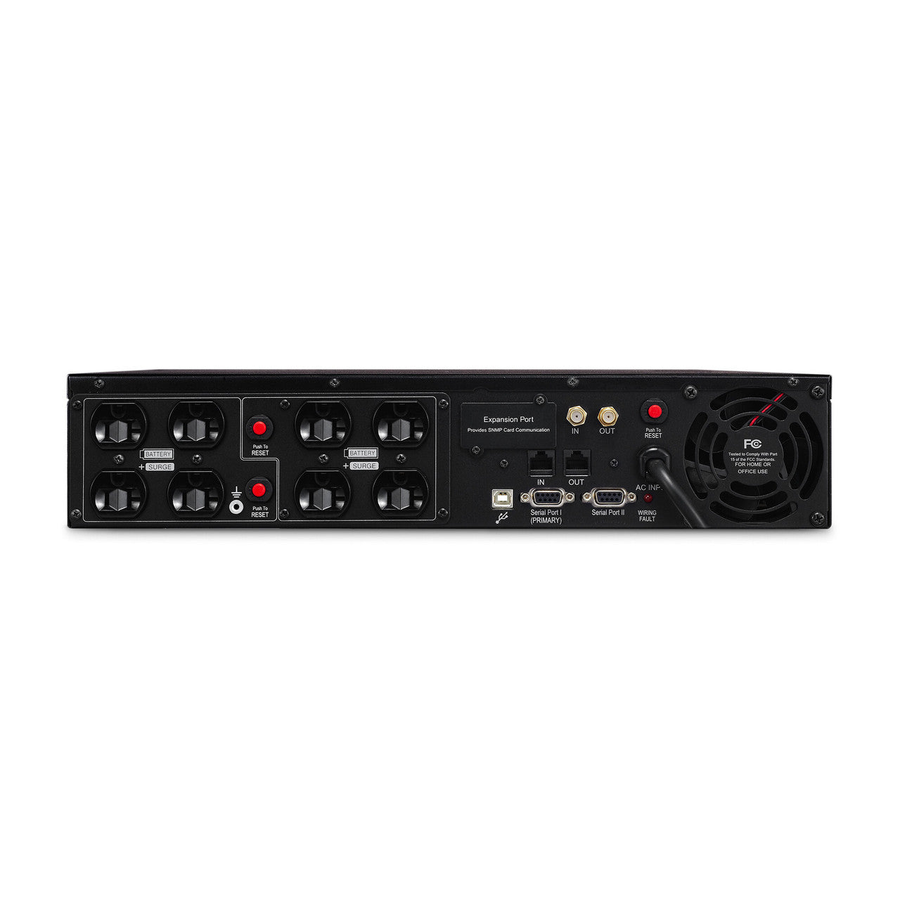 CyberPower OR2200LCDRT2U 2200VA/1320W, Simulated Sine Wave, 2U, NEMA 5-20P (right angle)