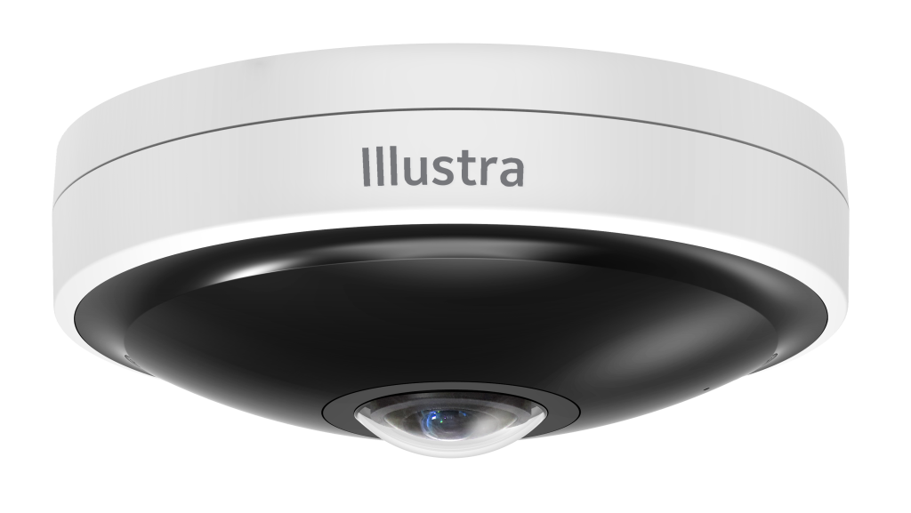 Exacq IPS12-F27-OIA4 Illustra Pro Gen4 12MP Fisheye, indoor/outdoor, vandal, TDN, w/IR, TWDR