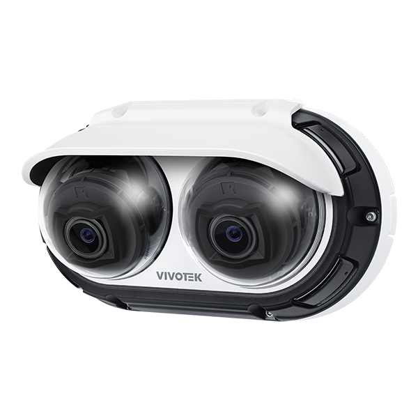 Vivotek MA9312-EHTV V-Series 8MPx2 AI Dual-Sensor IR Camera 4.3-9.8mm
