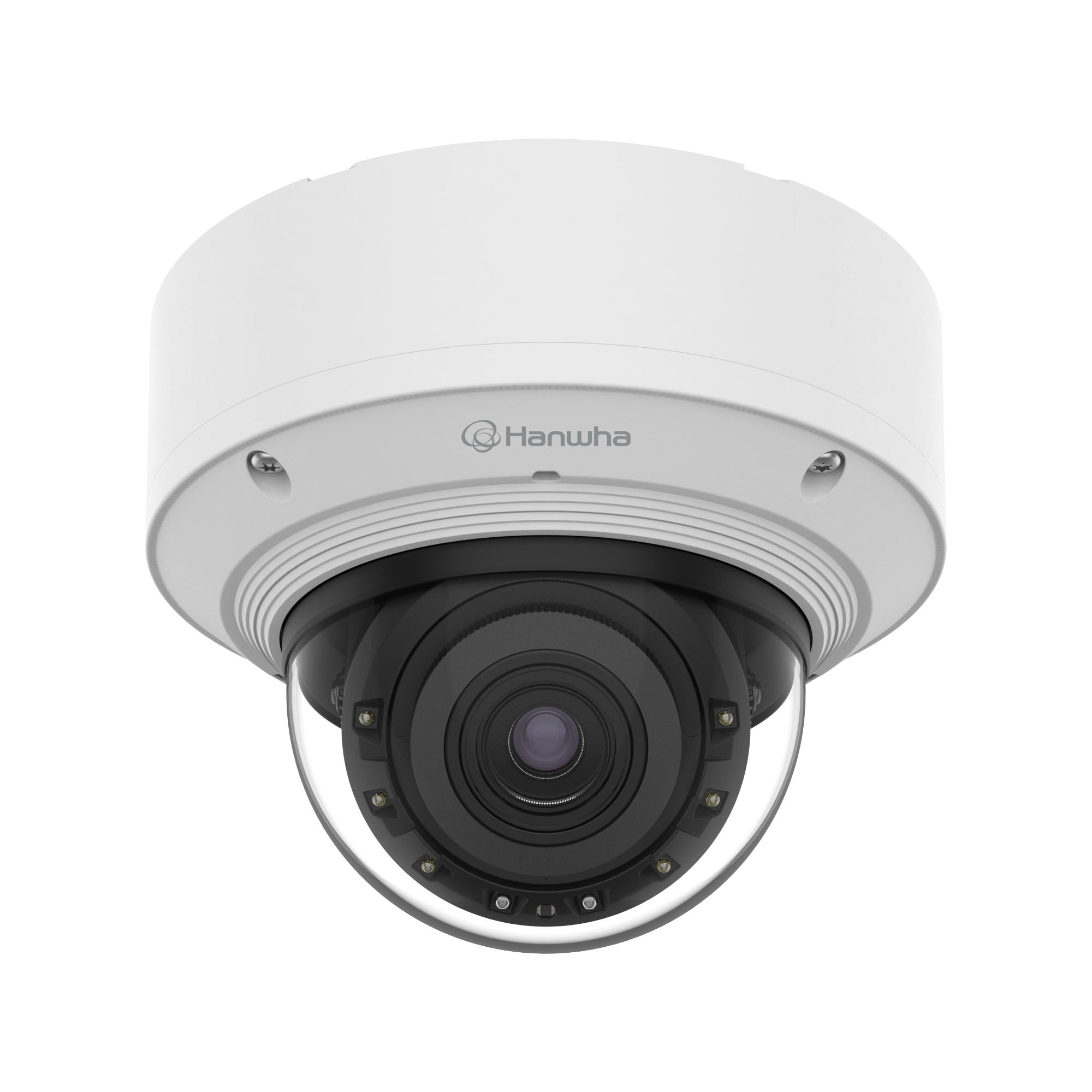 Hanwha PND-A9082RV 8MP IR Indoor Vandal Dome AI Camera