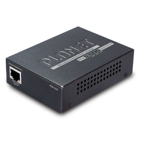 POE-165S IEEE 802.3af/at to Passive PoE Power Converter (12V/19V/24V)
