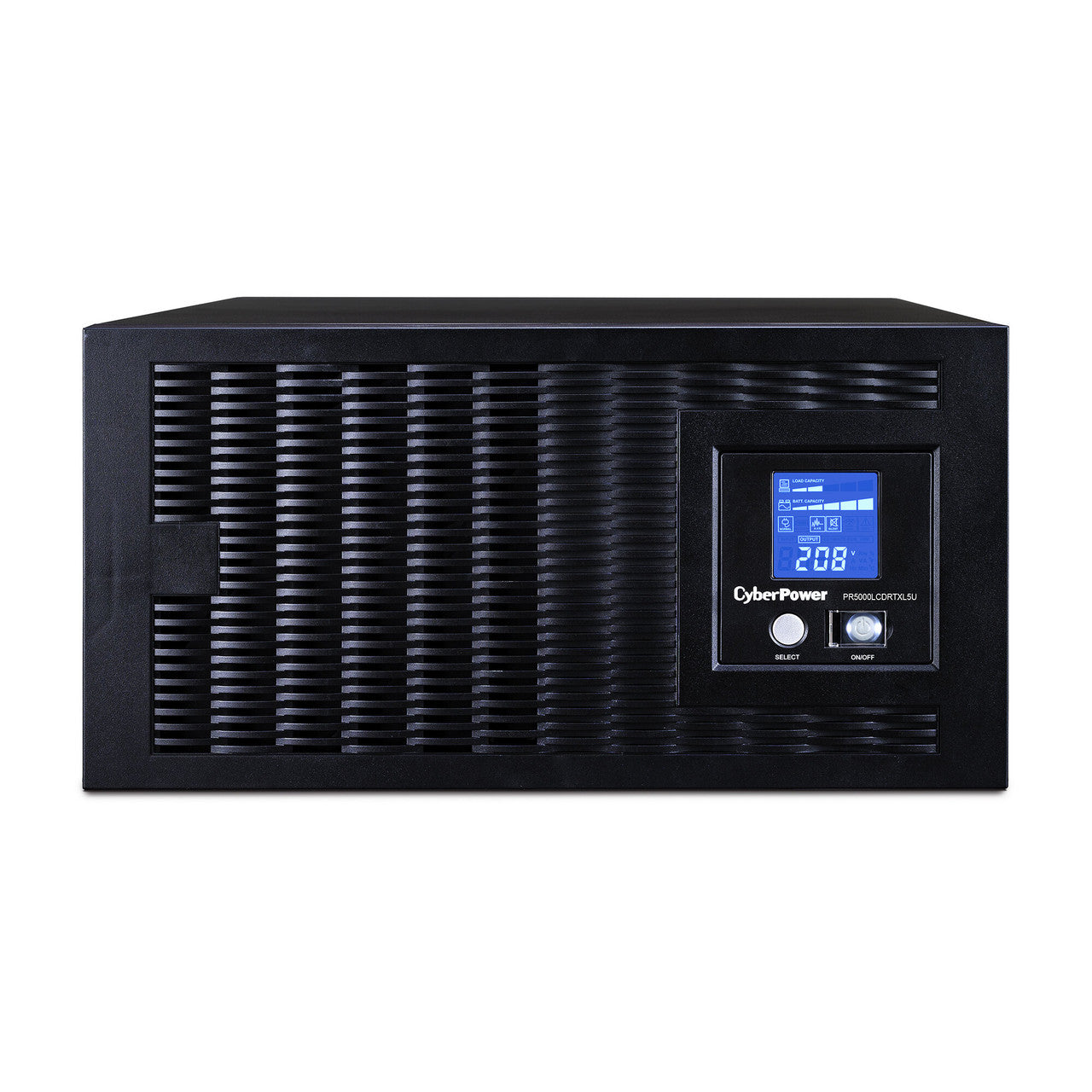CyberPower PR5000LCDRTXL5UTAA 5000VA/4000W, Pure Sine Wave, 5U, NEMA L6-30P, 5 (2 critical load