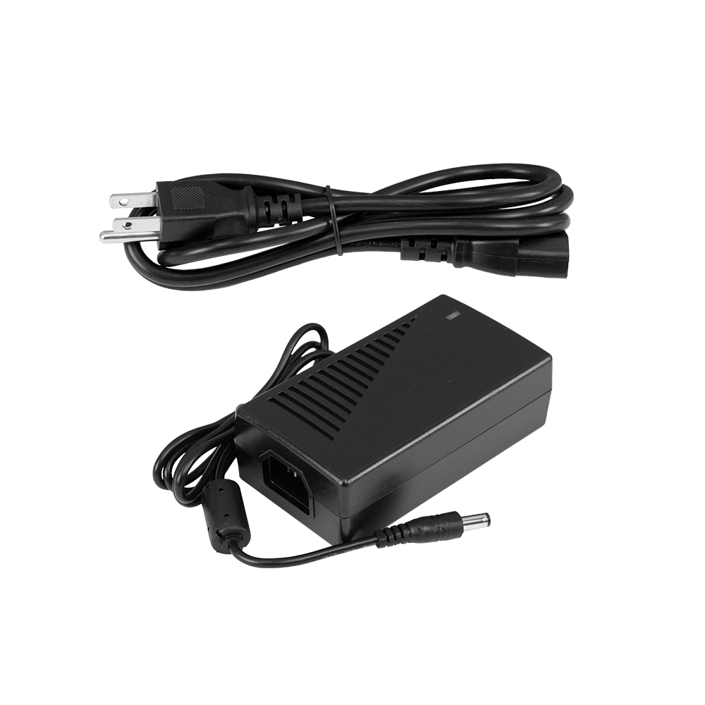 Speco Technologies PVM27 27-inch Public View Monitor with 5MP IP camera and 2MP TVI camera