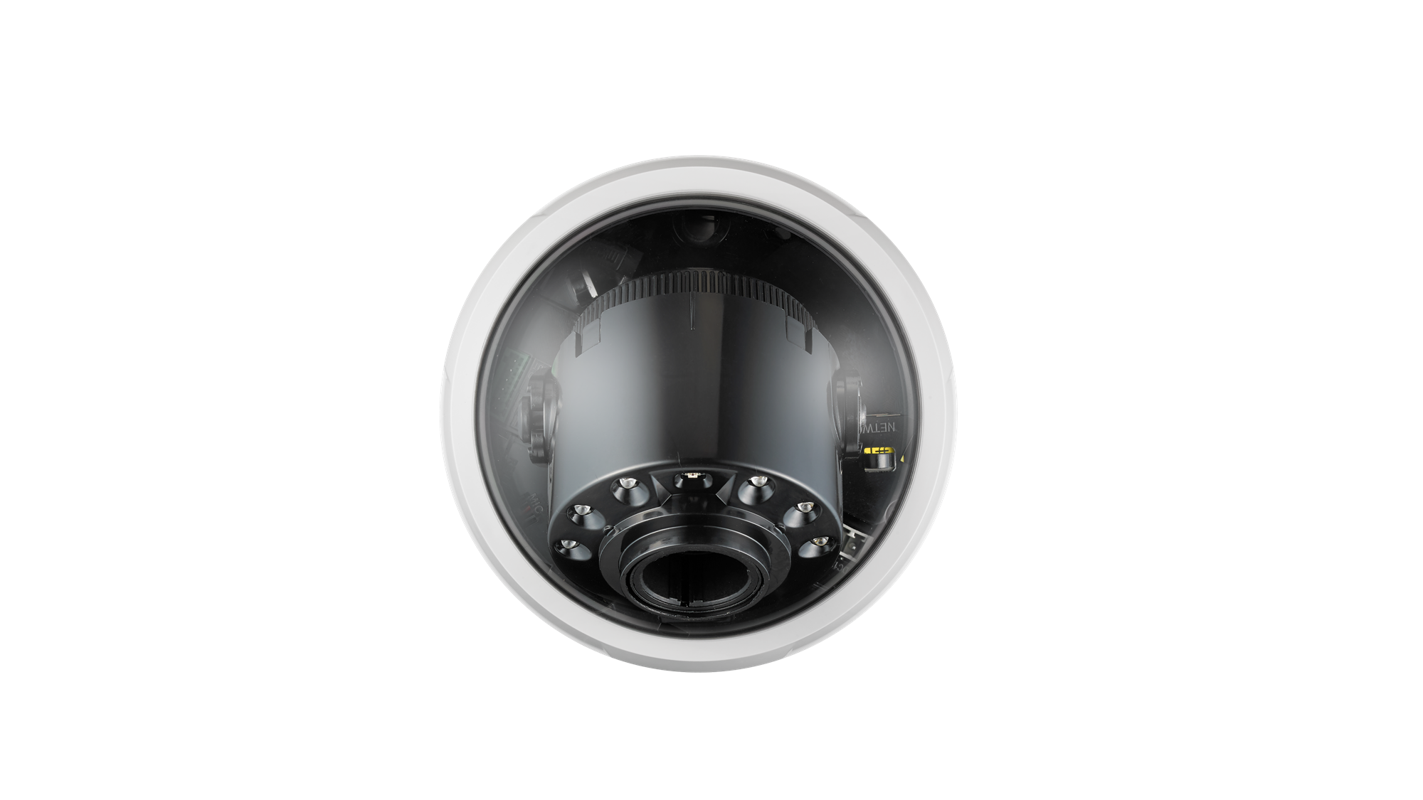 IDIS DC-D4536RX-W 5M Indoor IR Dome Camera,3.0 ~ 13.5mm,PoE (IEEE 802.3af Class 3), H.265, white base