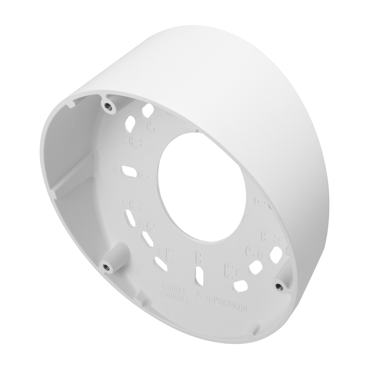 Hanwha SBV-138TMW Tilted Wall Mount (White)