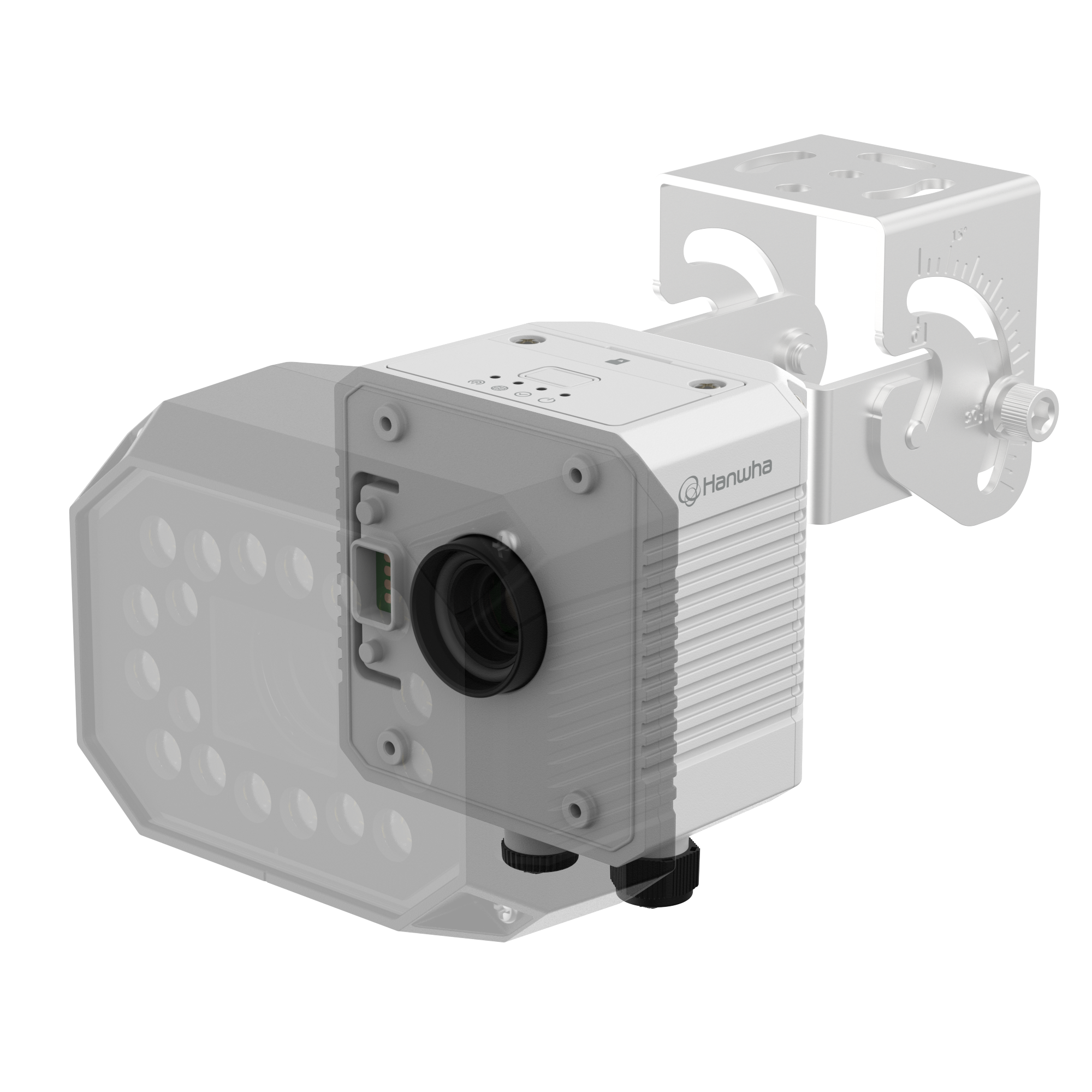 Hanwha TNS-7000M 3MP Mono BCR Camera