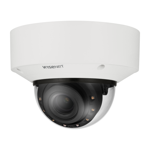 Hanwha XNV-C8083R 6MP IR Outdoor Vandal Dome AI Camera