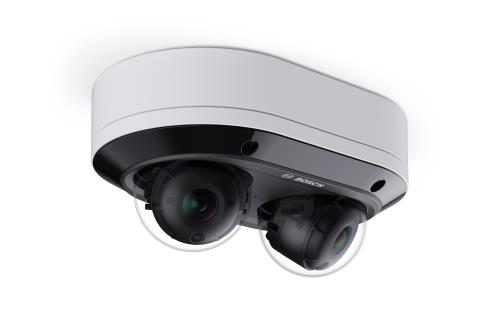 Bosch NDD-7803-AL Dual dome 2x5MP 3.2-8.1mm IP67 IR, IK10, Includes IVA PRO Buildings, Perimeter, Privacy, Integrated MIC