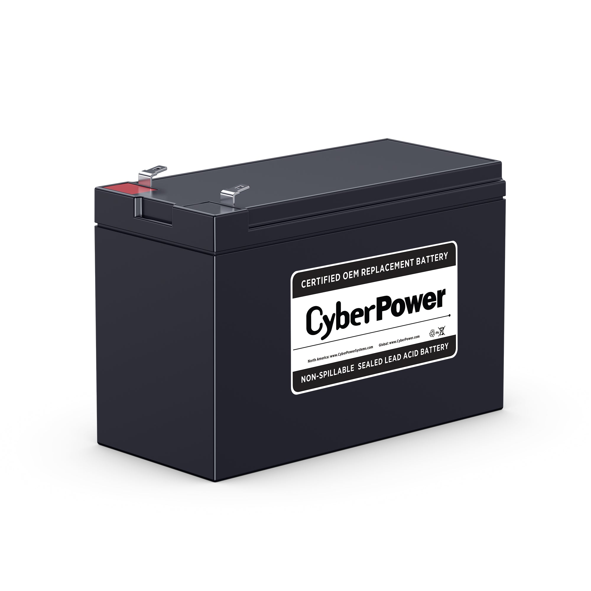 CyberPower RB1270C CYBERPOWER RB1270C UPS REPLACEMENT BATTERY, 1 X 12V/7AH, 18-MONTH WARRANTY