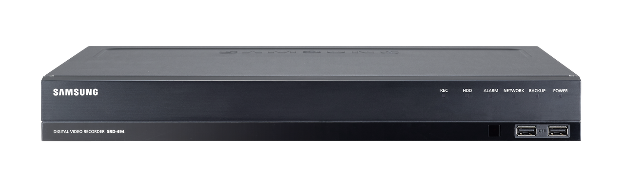 Hanwha SRD-494 4CH 1080p Analog HD Real-time DVR