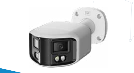 Eagle Eye Camera DX01 180Deg Panoramic Bullet 8Mpix, NDAA, WarmLight, POE, WDR, Mic, Spkr, SDCard, IP66 (EN-CDUX-001a)