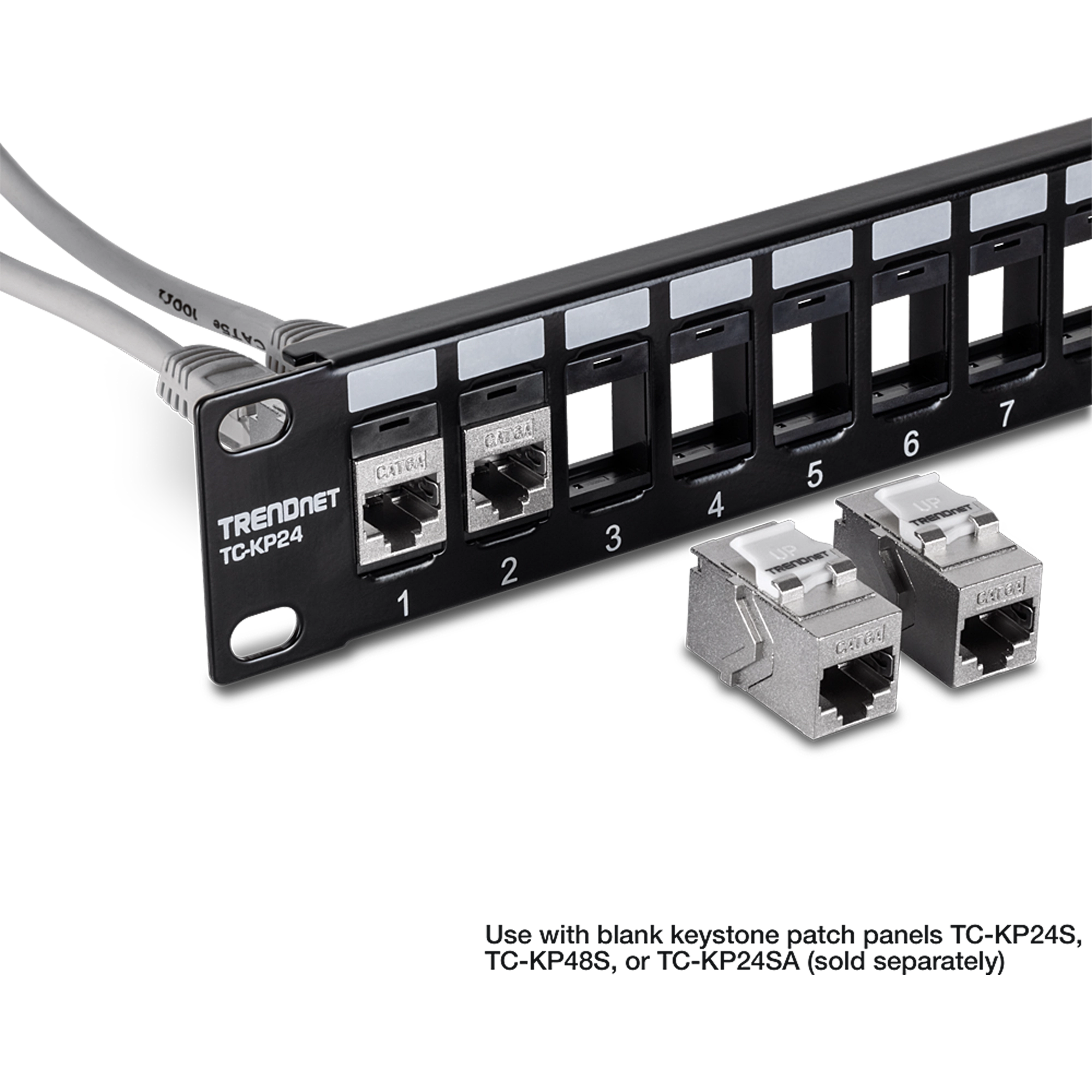 TRENDnet TC-KC06C6A Cat6A RJ-45 Keystone Inline