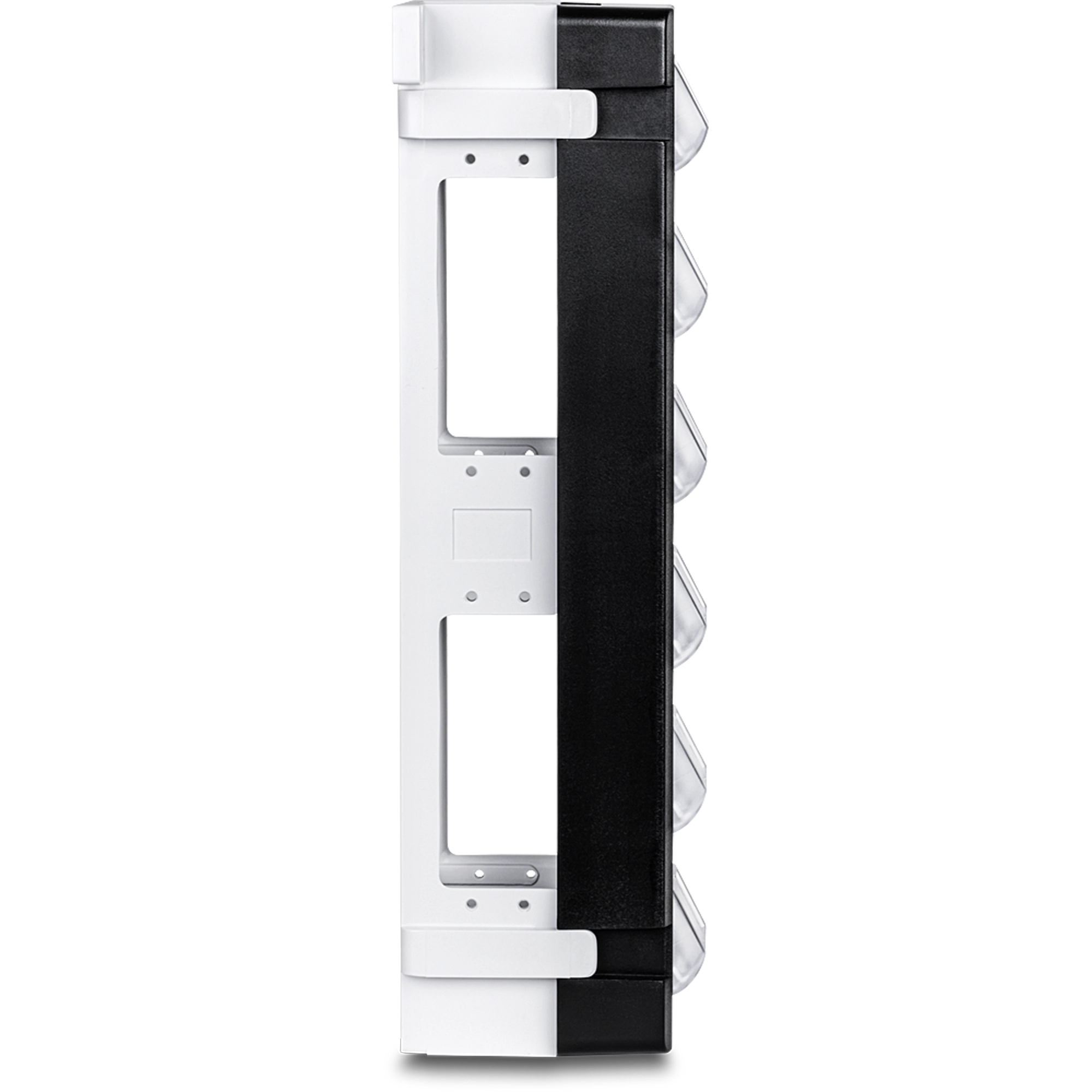TRENDnet TC-KP12V 12-Port Blank Angled Wall Mount Keystone Patch Panel