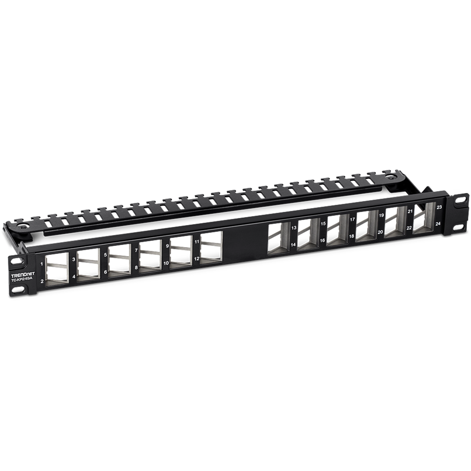 TRENDnet TC-KP24SA 24-Port Blank Angled Keystone