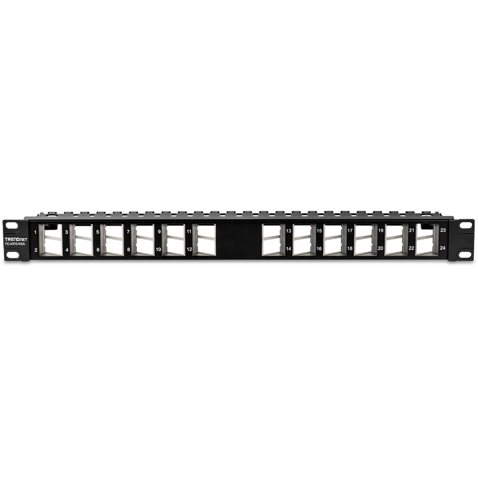 TRENDnet TC-KP24SA 24-Port Blank Angled Keystone