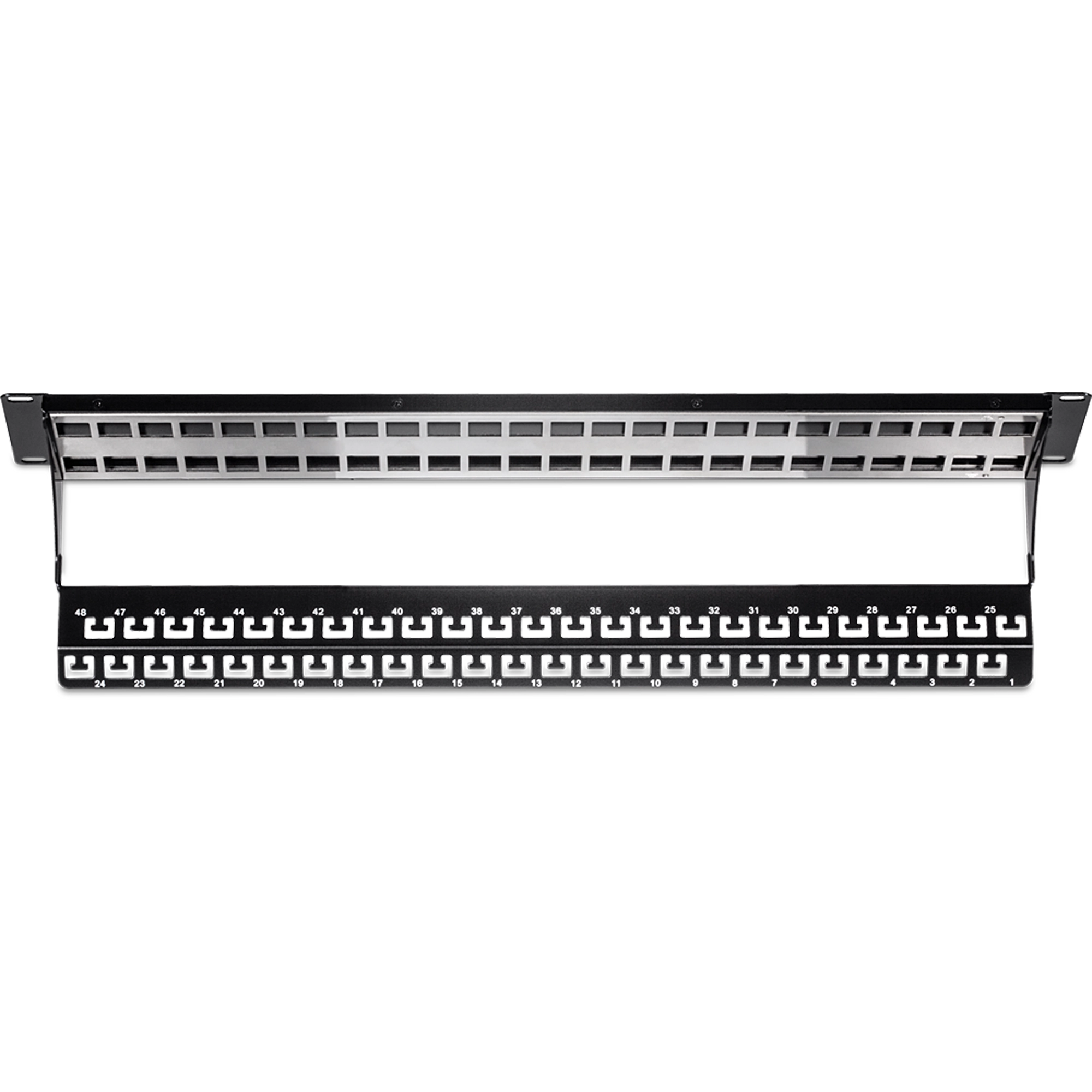 TRENDnet TC-KP48S 48-Port Blank Keystone Shielded Patch Panel