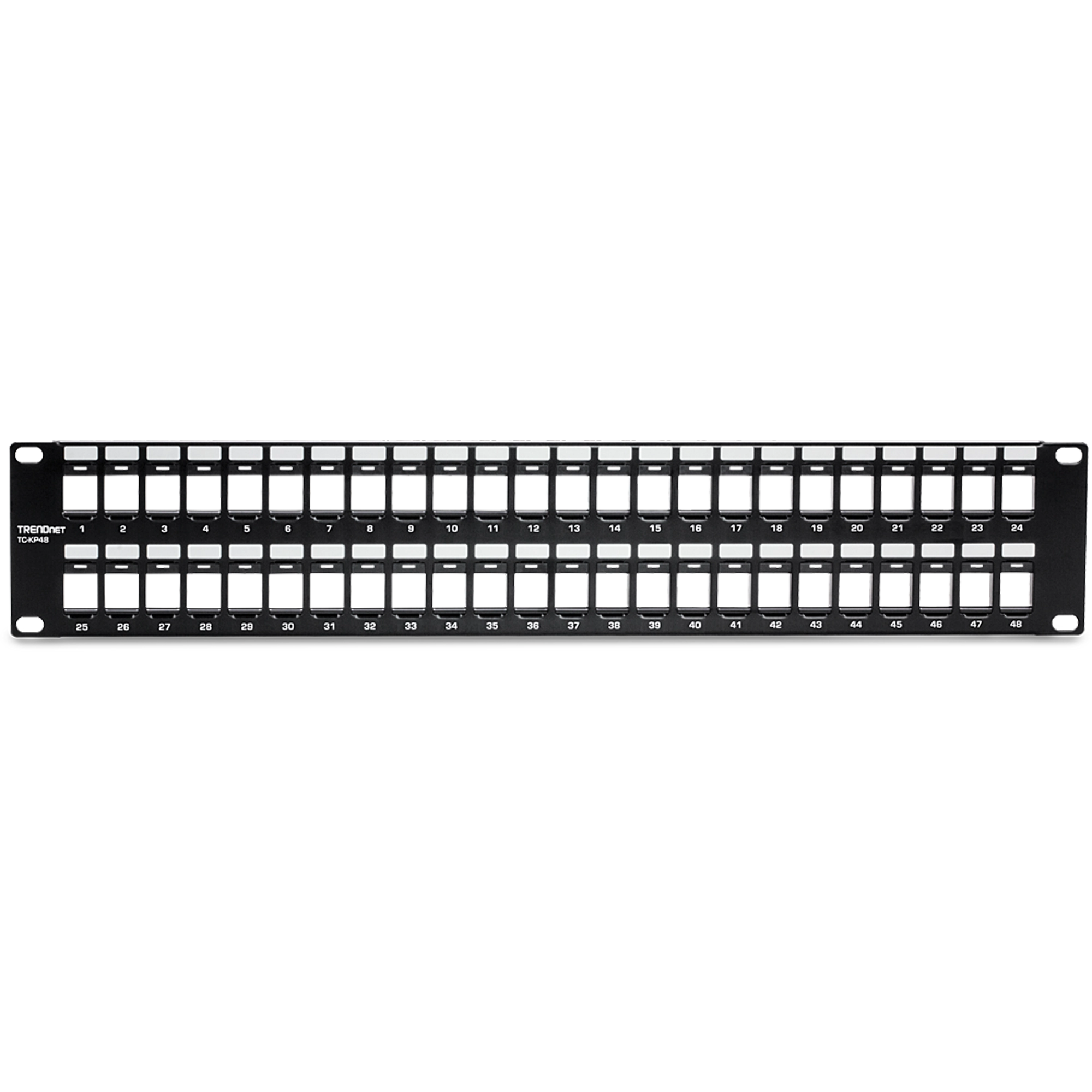 TRENDnet TC-KP48 48-Port Blank Keystone Patch Panel