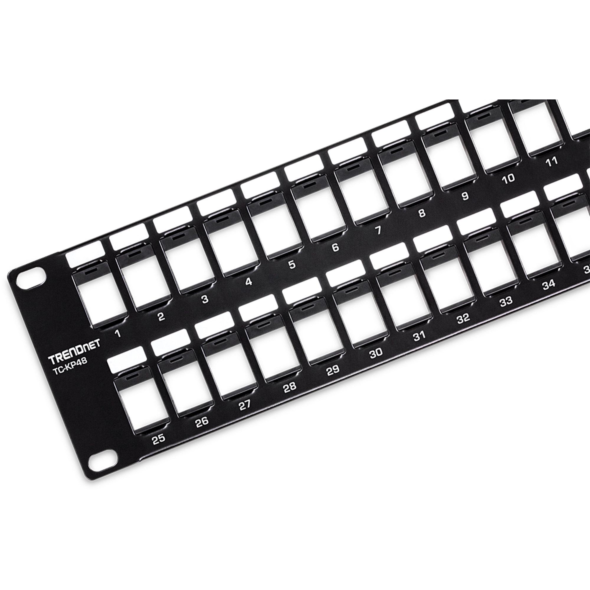 TRENDnet TC-KP48 48-Port Blank Keystone Patch Panel