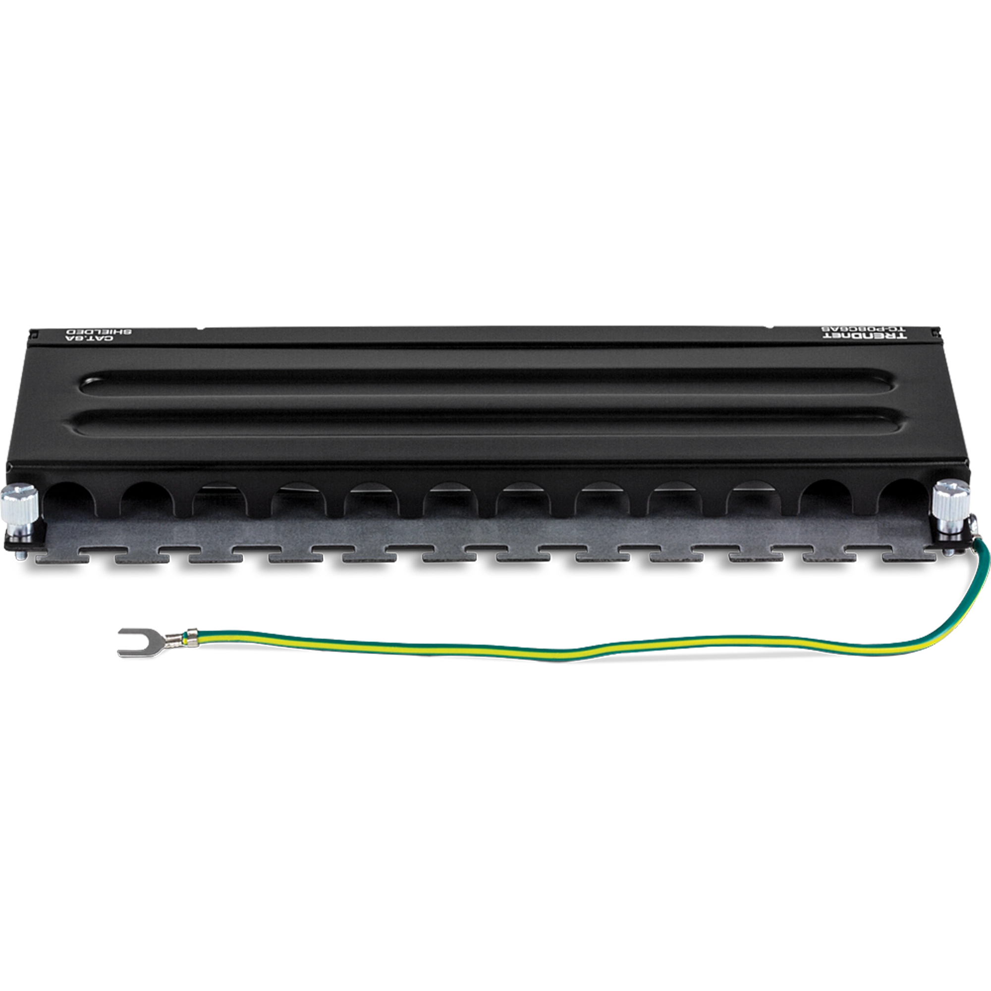 TRENDnet TC-P08C6AS 8-Port Cat6A Shielded Wall Mount Patch Panel