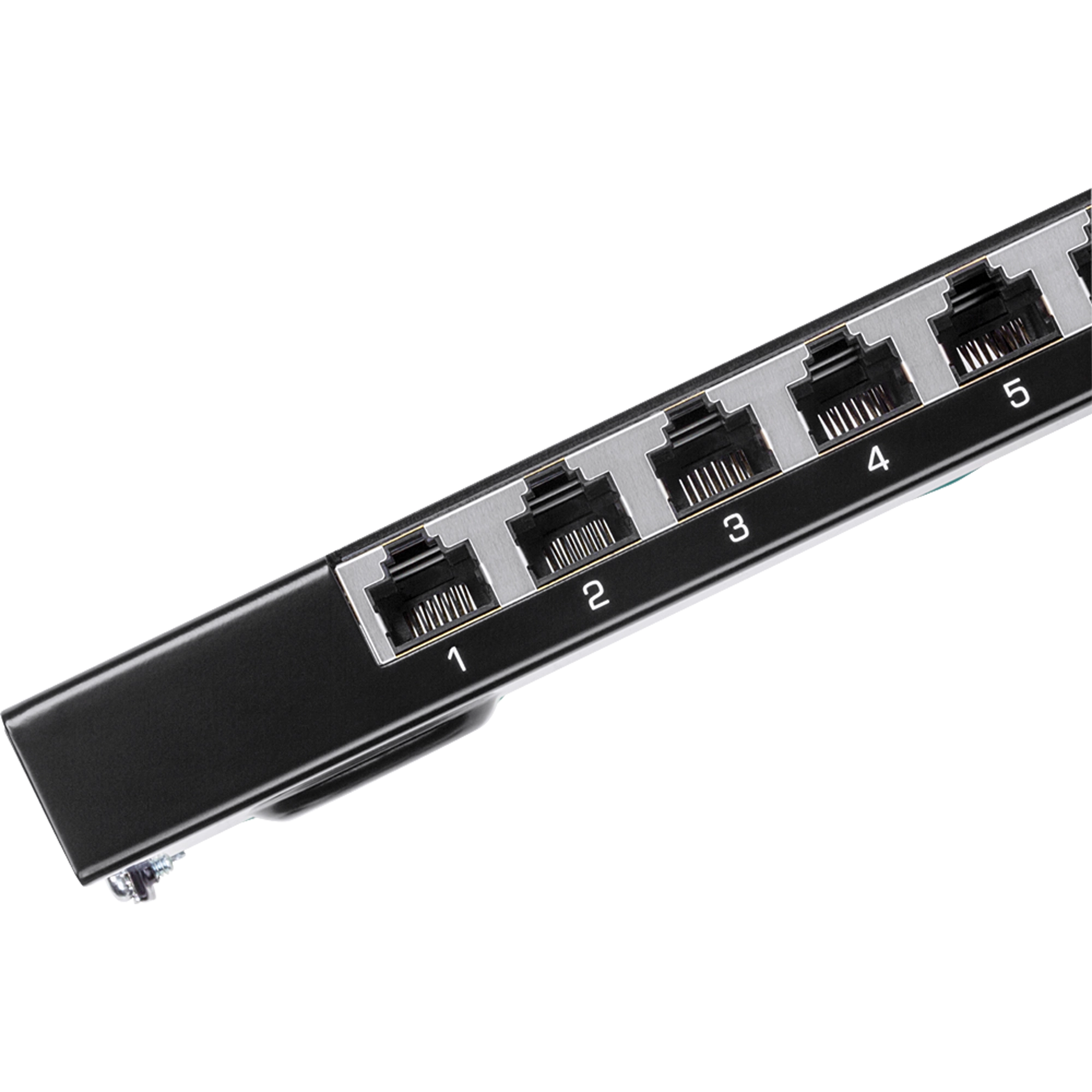 TRENDnet TC-P08C6AS 8-Port Cat6A Shielded Wall Mount Patch Panel