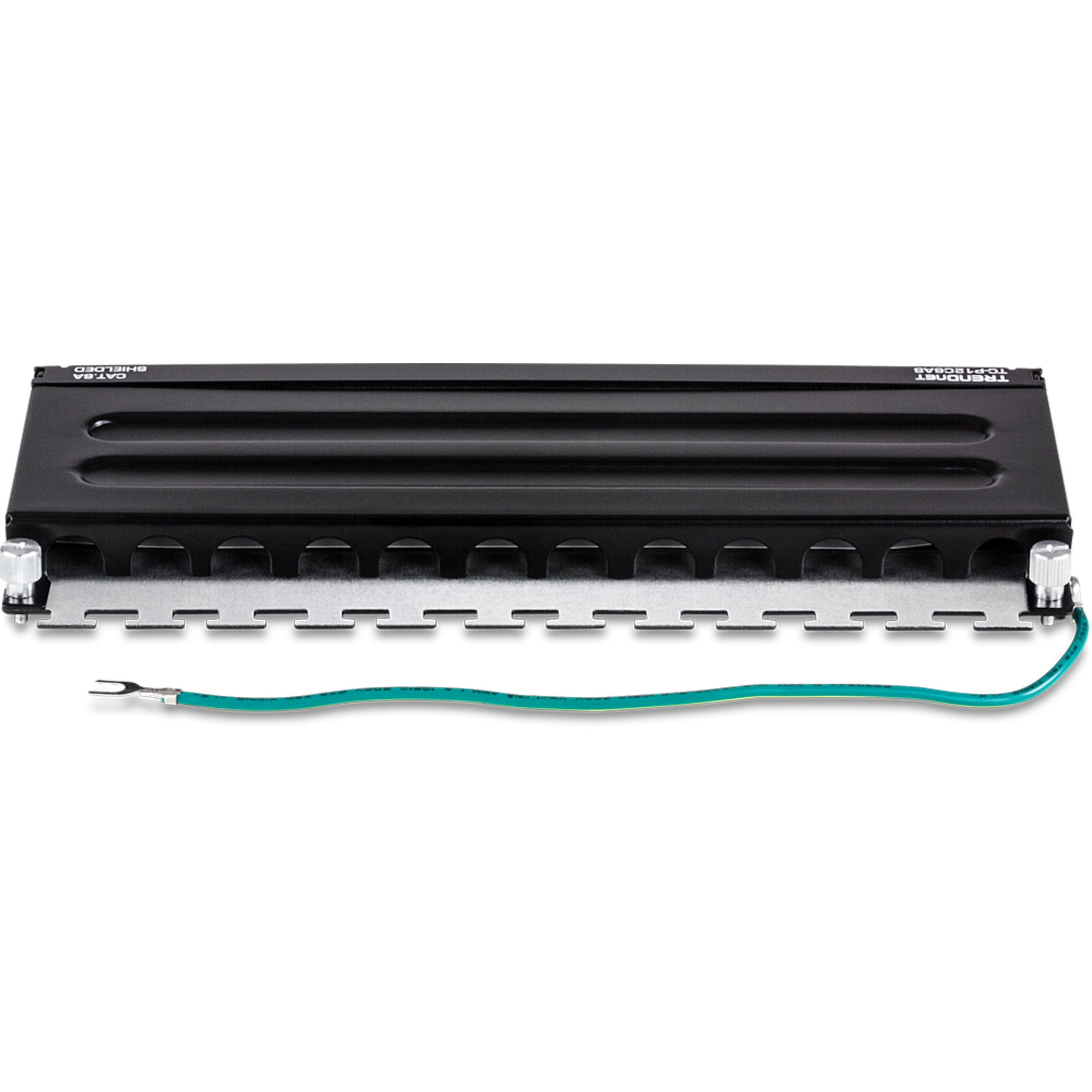 TRENDnet TC-P12C6AS 12-Port Cat6A Shielded Wall Mount Patch Panel