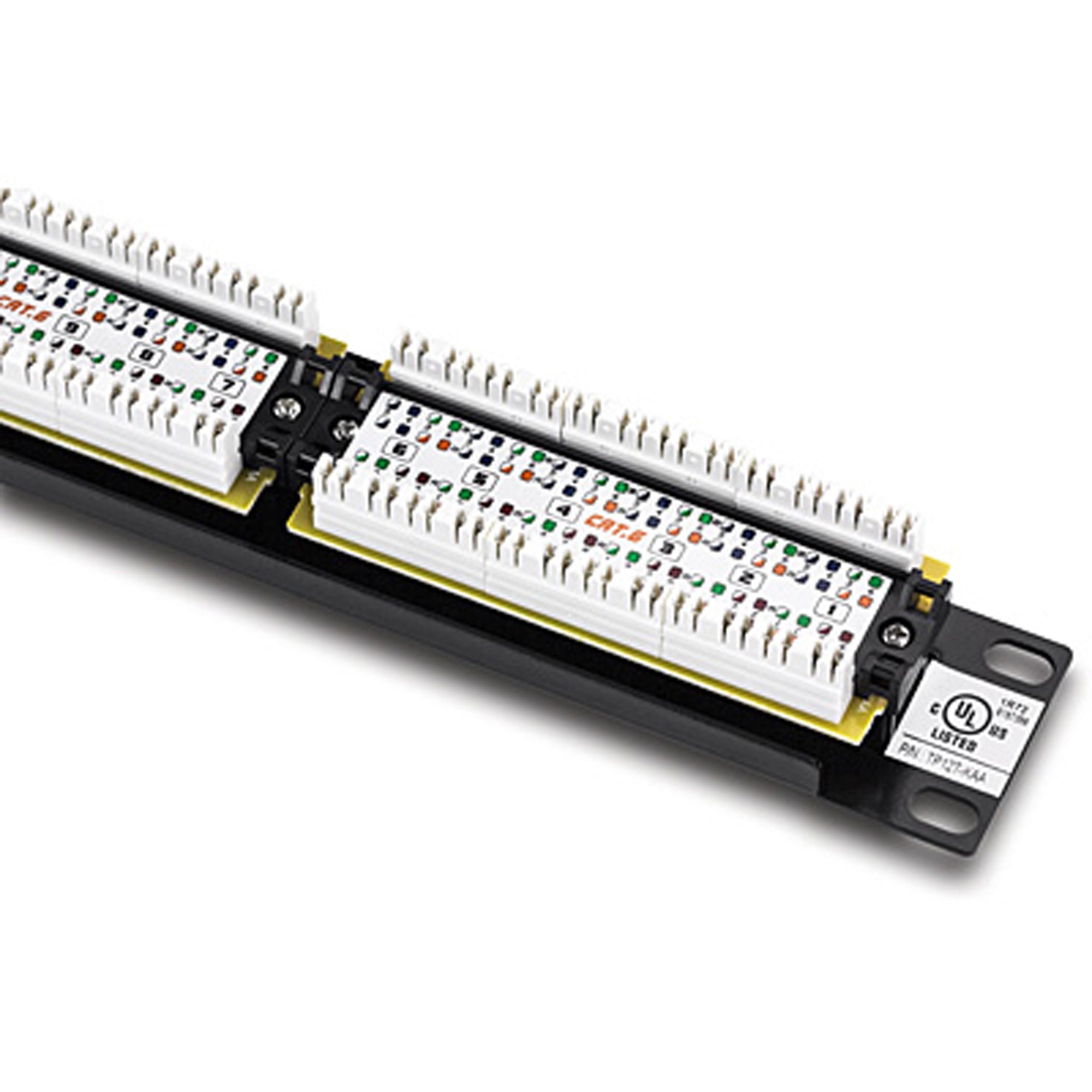 TRENDnet TC-P12C6 12-Port Cat. 6 Unshielded Patch Panel (10" wide)