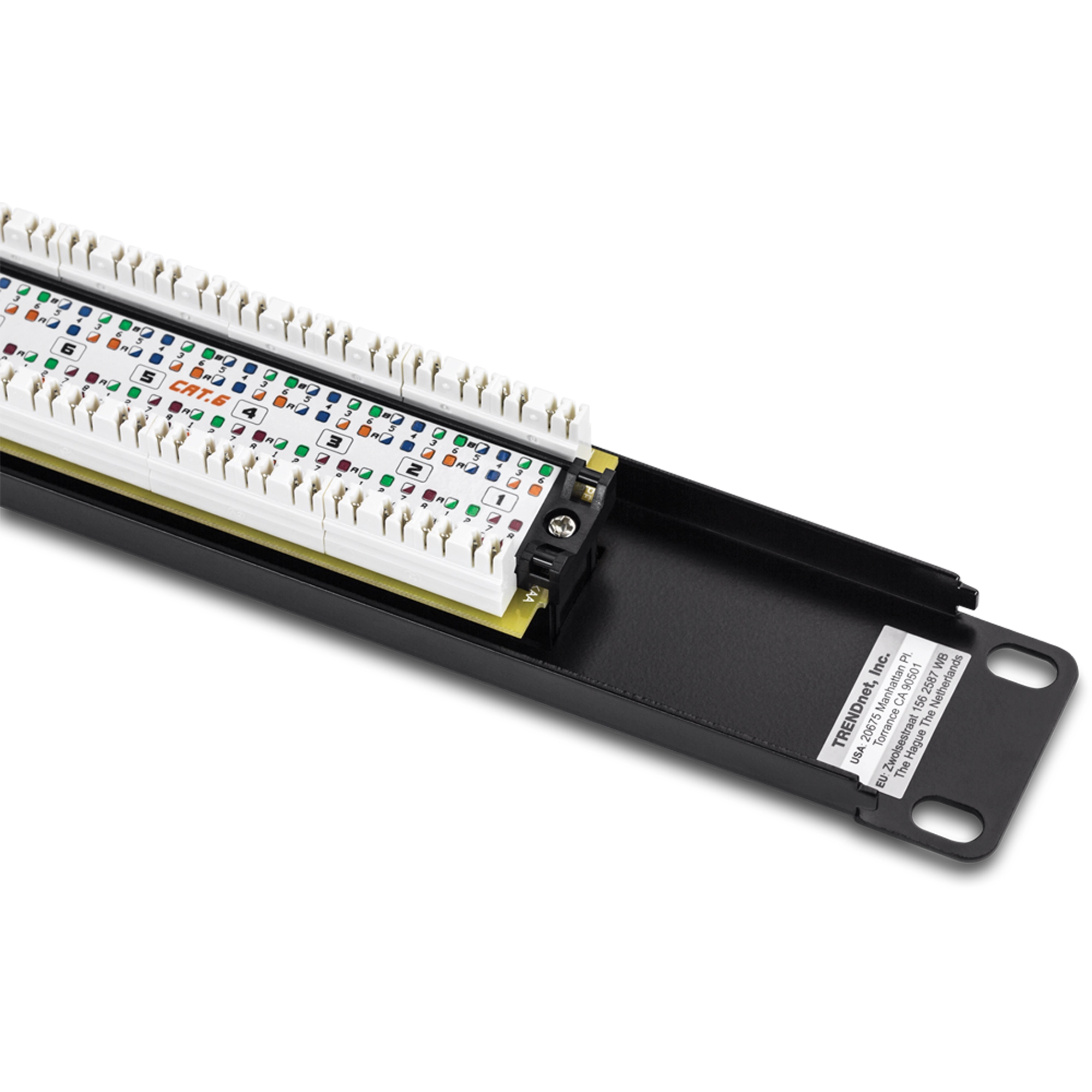TRENDnet TC-P16C6 Cat6 16-Port Unshielded Patch Panel