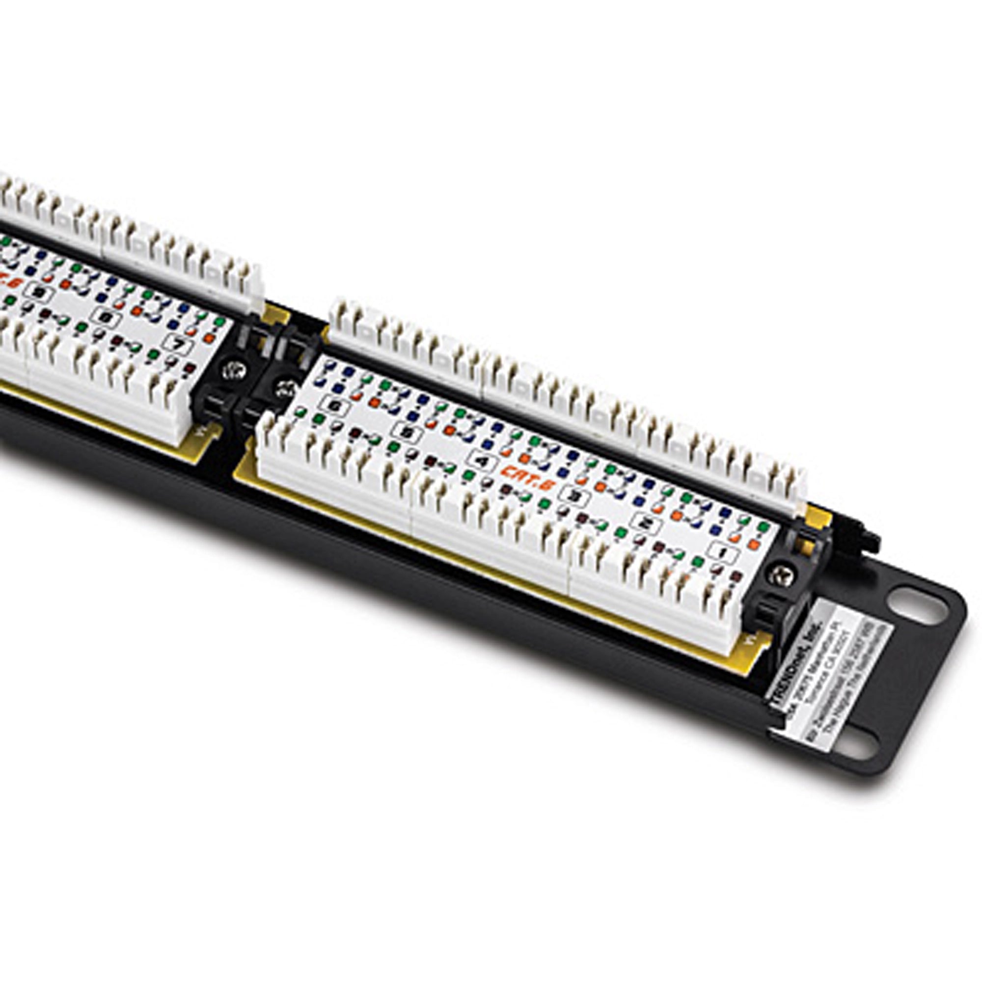 TRENDnet TC-P24C6 Cat6 24-Port Unshielded Patch Panel