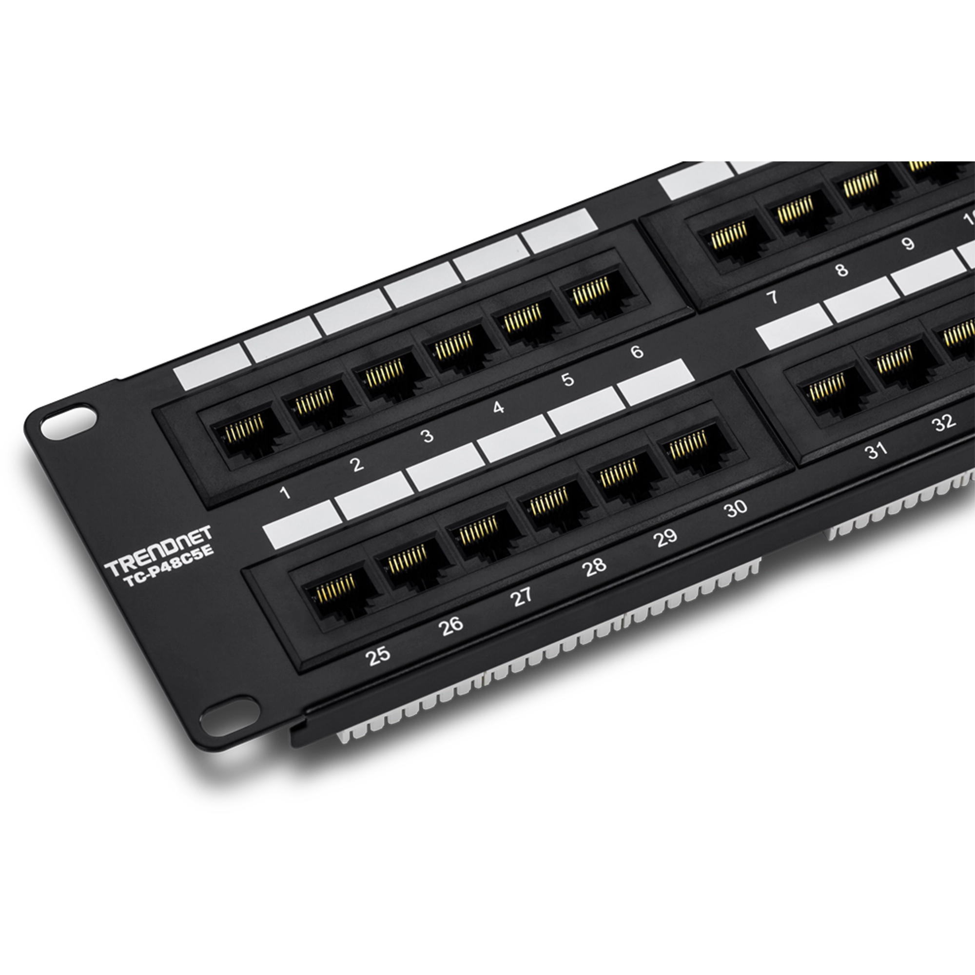 TRENDnet TC-P48C5E Cat5/5e 48-Port Unshielded Patch Panel