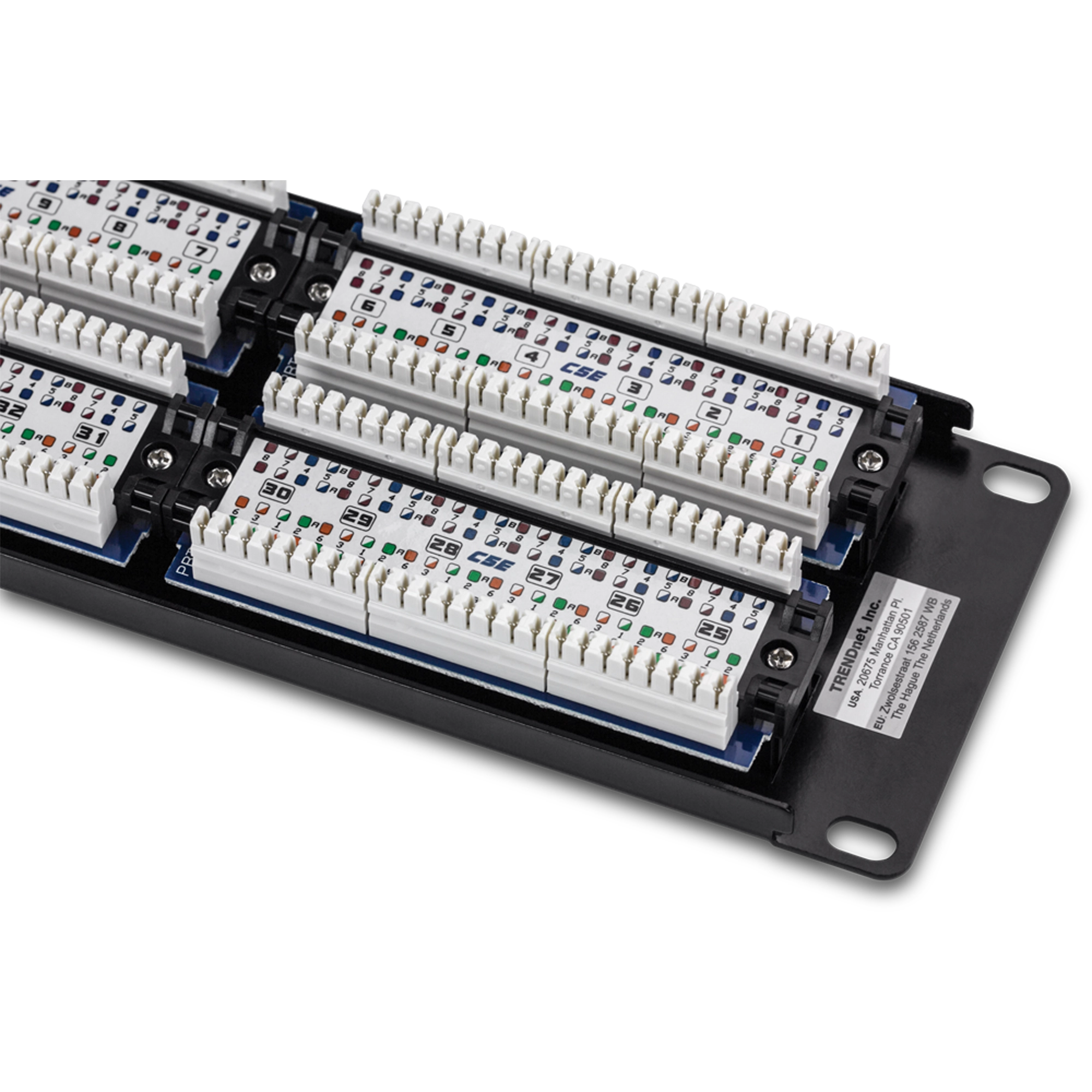TRENDnet TC-P48C5E Cat5/5e 48-Port Unshielded Patch Panel