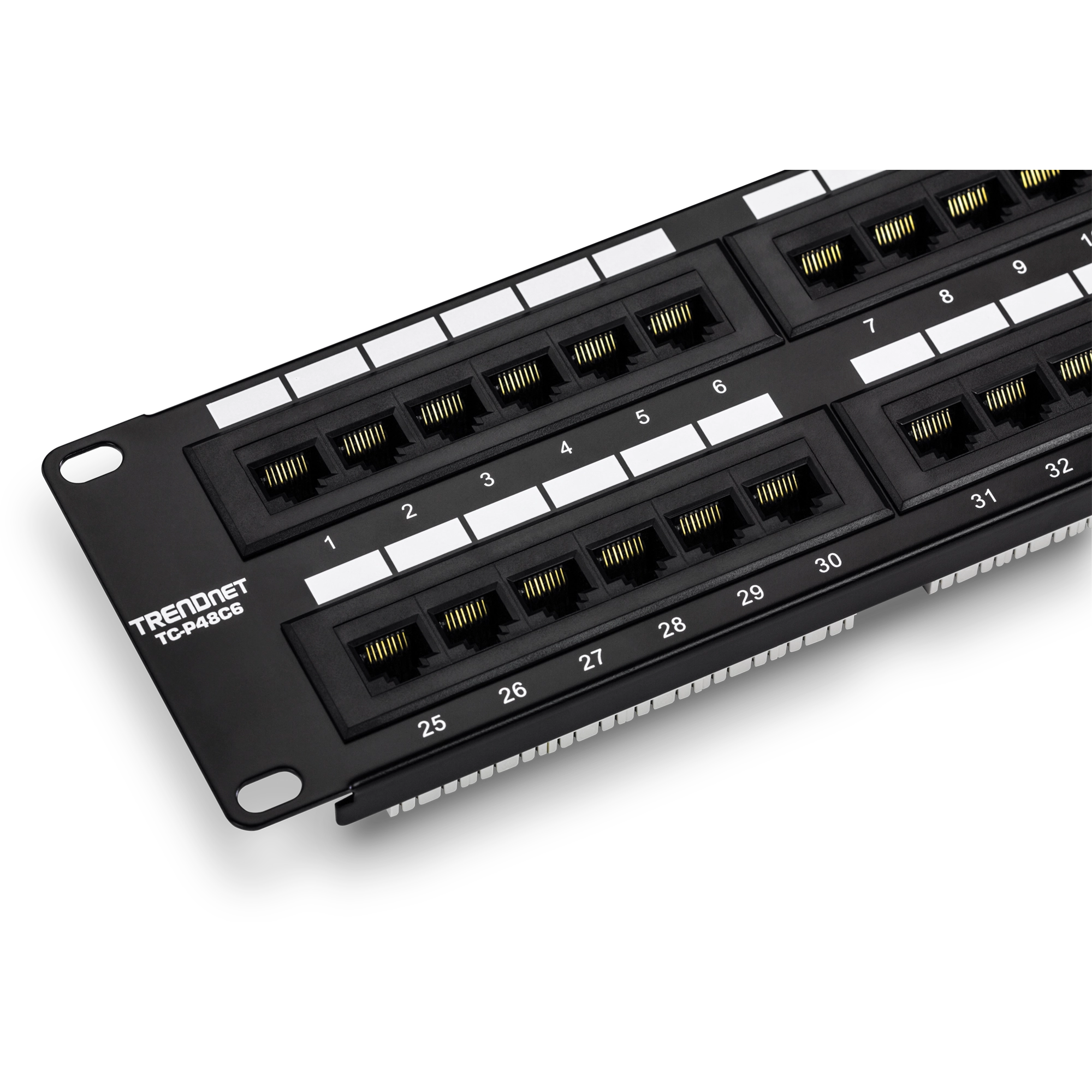 TRENDnet TC-P48C6 Cat6 48-Port Unshielded Patch Panel