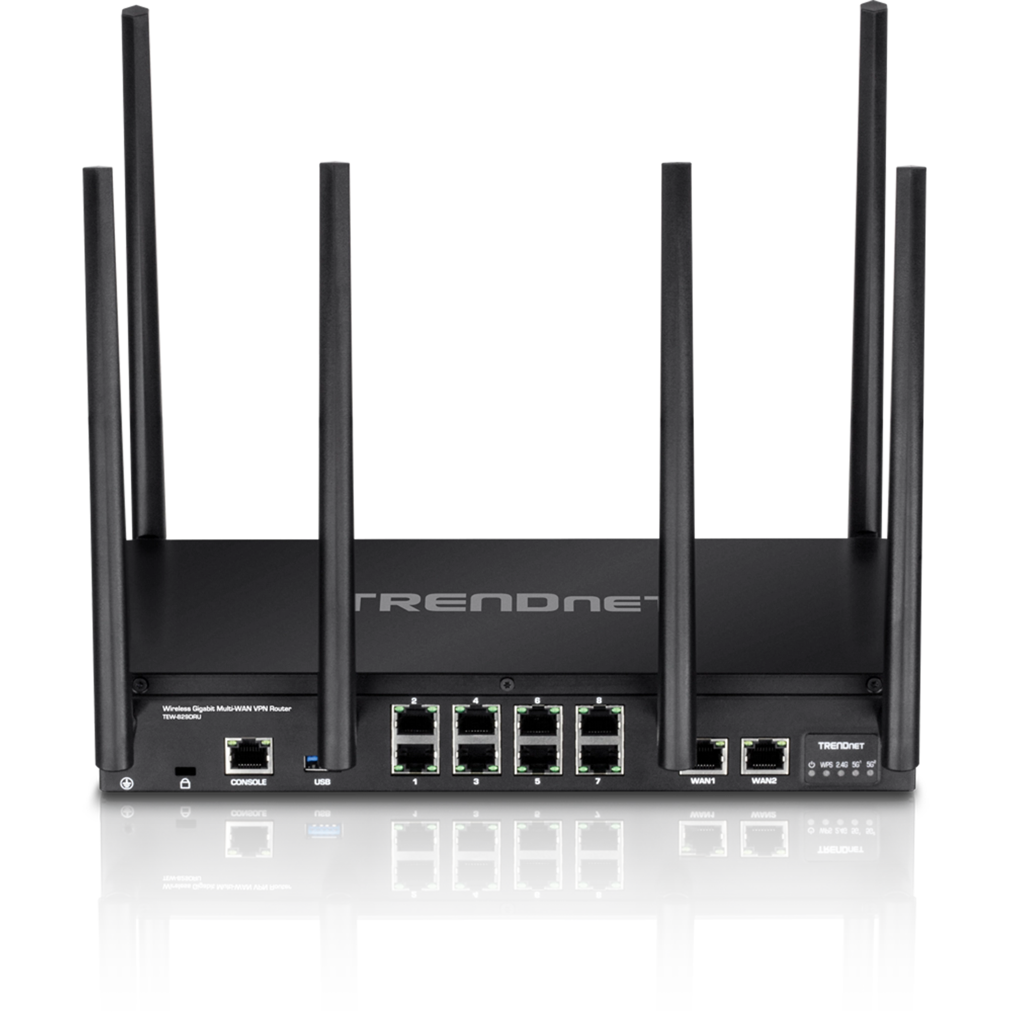 TRENDnet TEW-829DRU (CA) AC3000 Wireless Gigabit Multi-WAN VPN SMB Router