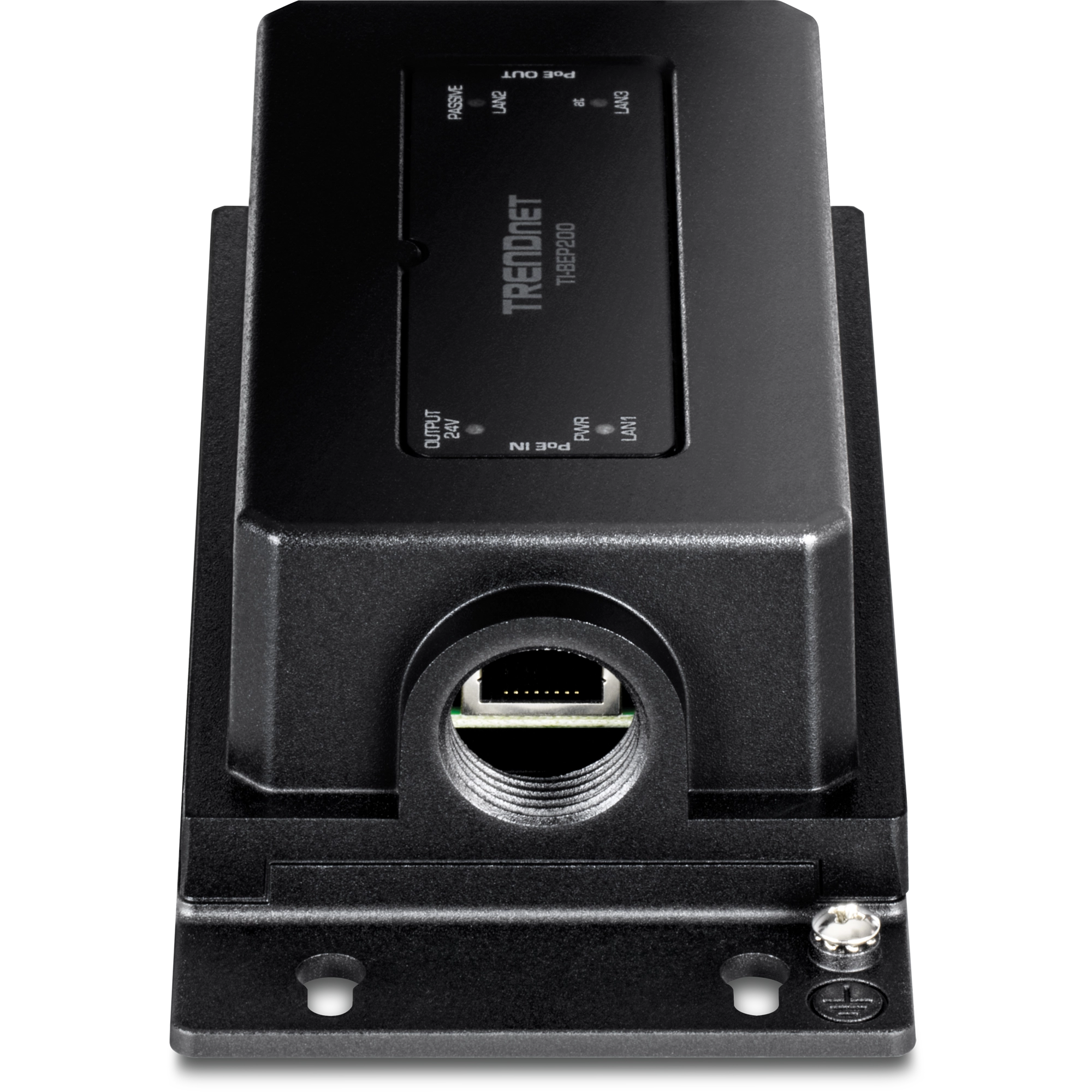 TRENDnet TI-BEP200 2-Port Industrial Outdoor Gigabit Active/Passive PoE+ Extender